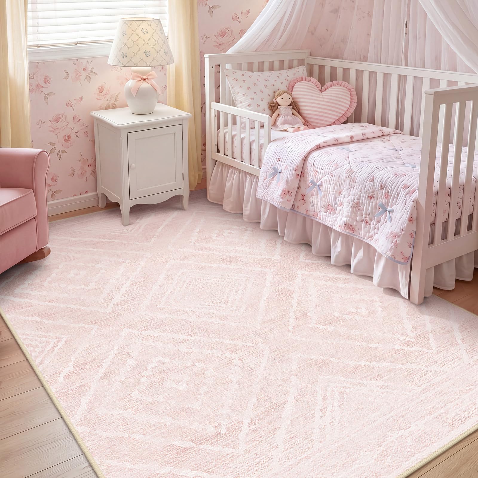BESTSWEETIE Area Rug 2x3 Rug Machine Washable Non-Slip Low Pile Print Pattern Western Rug for Living Room Bedroom Entryway Tribal Series-Abstract/Cowhide