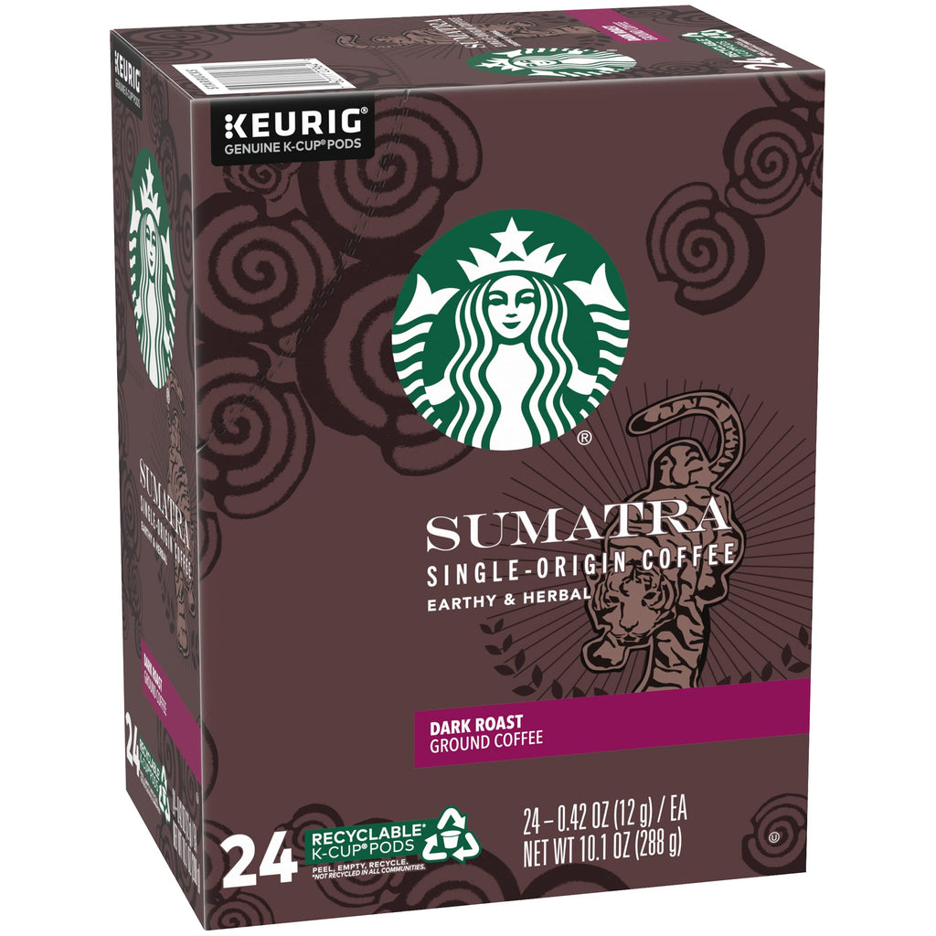 Starbucks Coffee, Caffe Verona Dark K Cup Portion Pack for Keurig Brewers, 24 Count