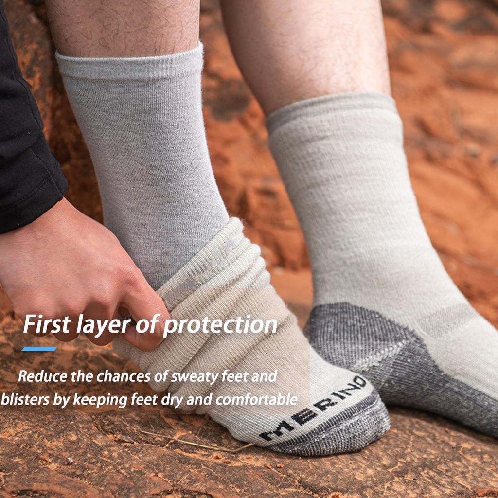 Toe Socks Liner Crew Socks for Men Women Coolmax Five Finger Socks 3 Pairs Running Socks