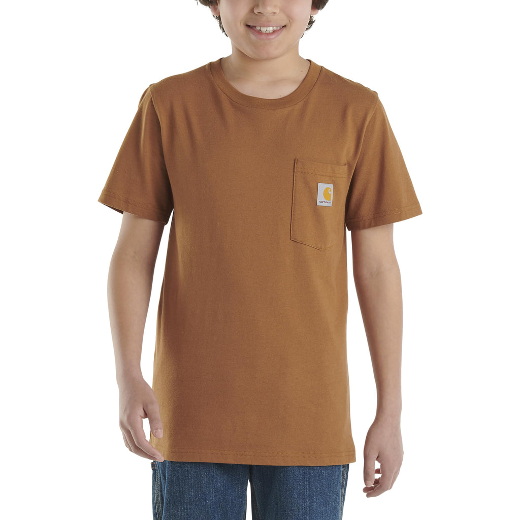 Carhartt Kids' Short Sleeve Pocket T-Shirt Tee Shirt