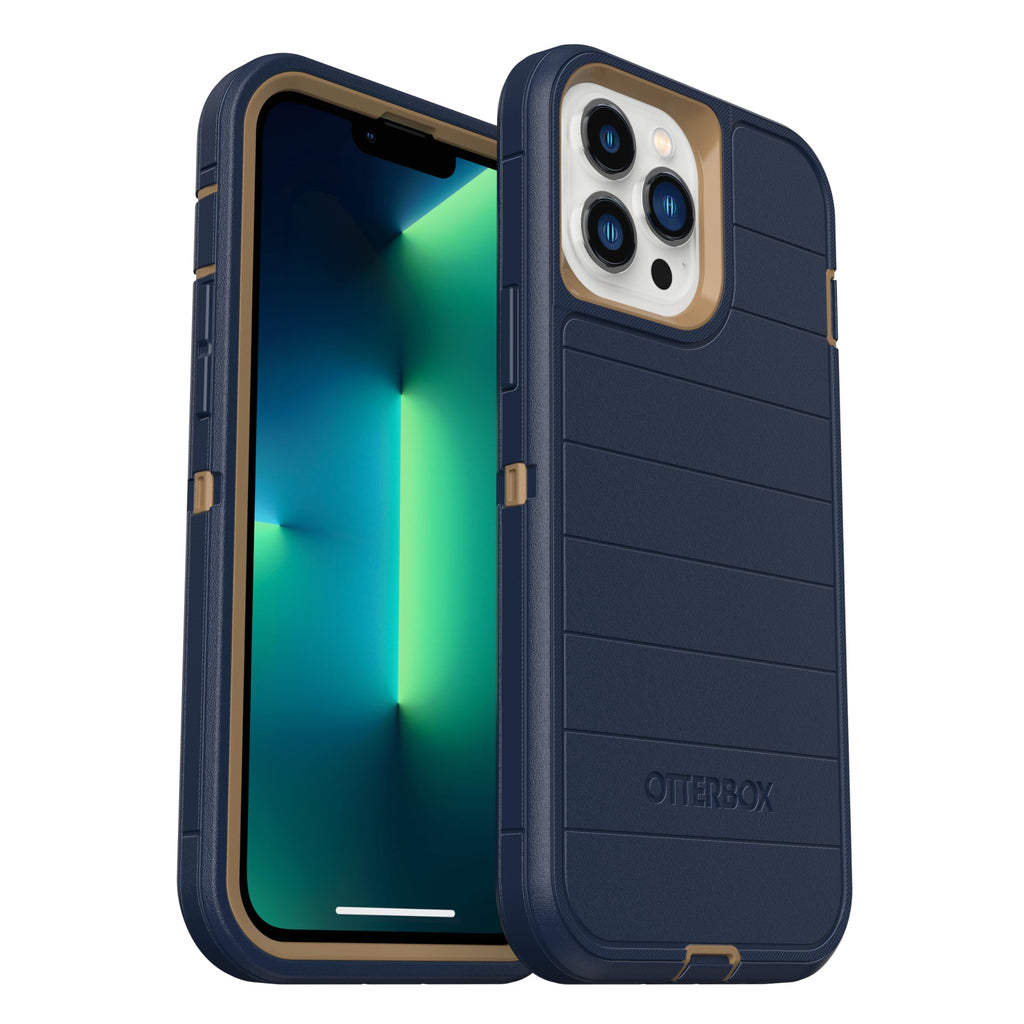 OtterBox Defender Series Screenless Edition Case for iPhone 13 Pro Max & iPhone 12 Pro Max (Only) - Case Only - Microbial Defense Protection - Non-Retail Packaging - Black
