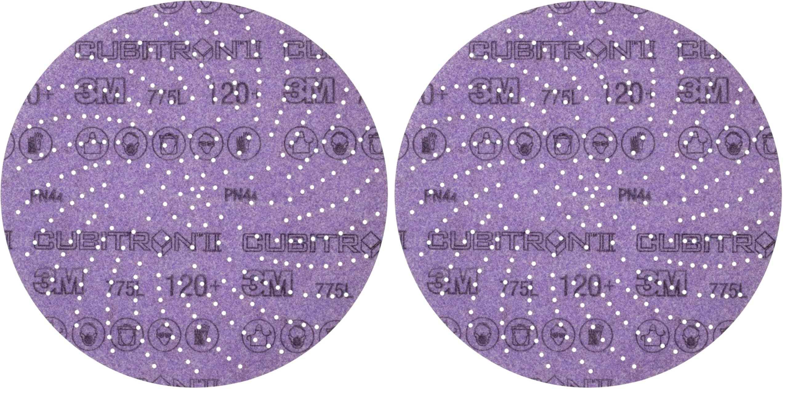 3M Xtract Cubitron II Hookit Clean Sanding Film Disc 775L, 150+, 3 in, Pack of 50 Hook and Loop Sanding Discs for Paint Preparation and Removal, General Sanding, Refining, Blending, and Featheredge
