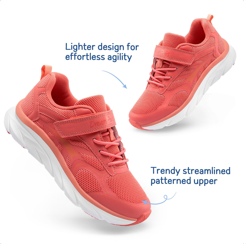 DREAM PAIRS Boys Girls Sneakers Kids Tennis Running Shoes EZ-ONs EZ-Plays Athletic Sport Gym Lightweight Breathable Shoes