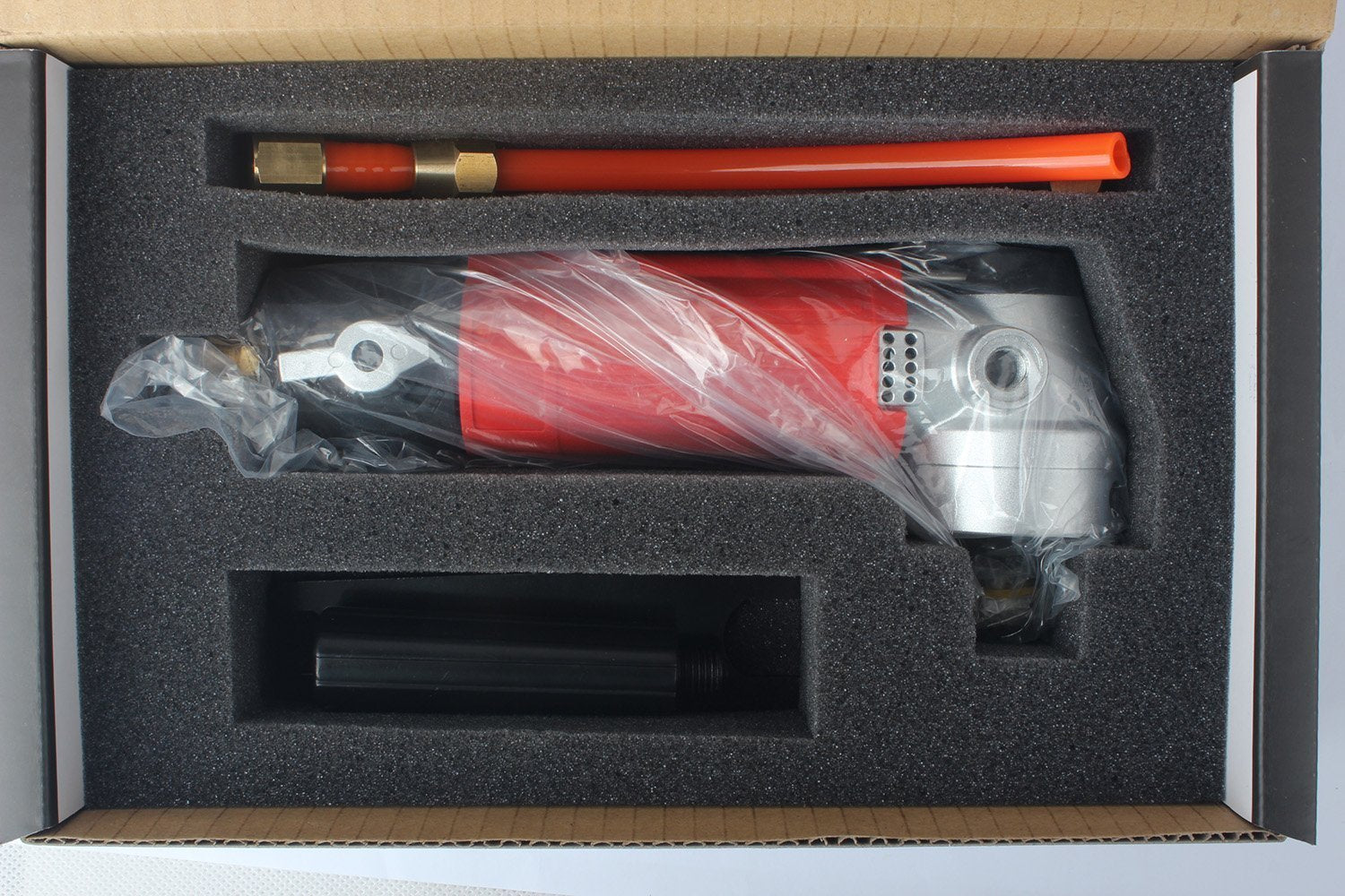 Air Wet Polisher/ Sander 4-Inch Versatile Wet Stone Grinder 4500 Rpm Pneumatic with Front Side Exhaust Great for Polishing Stone and Concrete