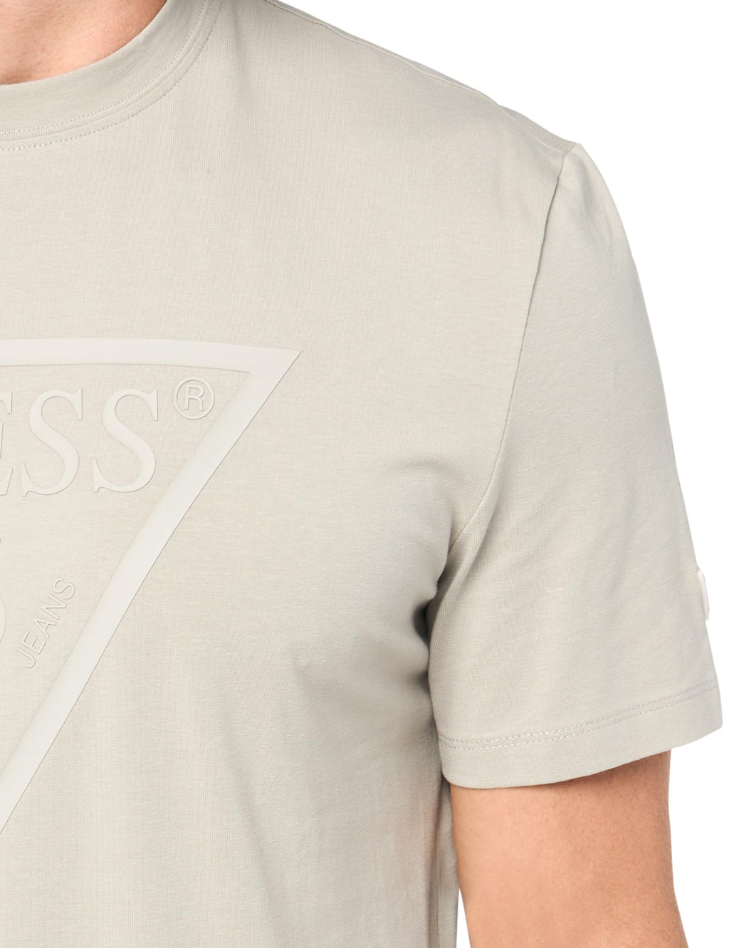 Guess Men's Eco Tonal Logo Short Sleeve T-Shirt