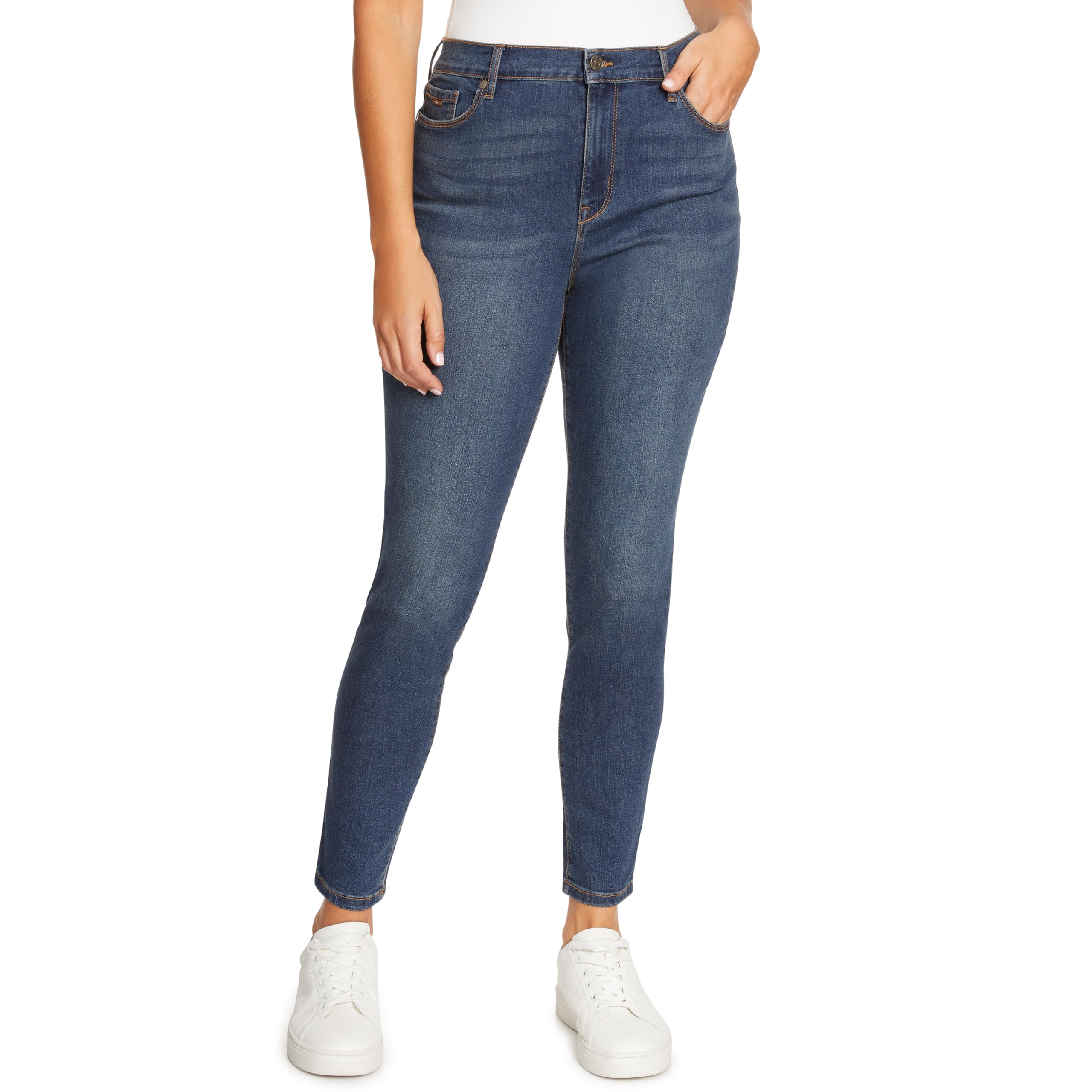 Nine West Womens Ciga High Rise Skinny Jean Standard