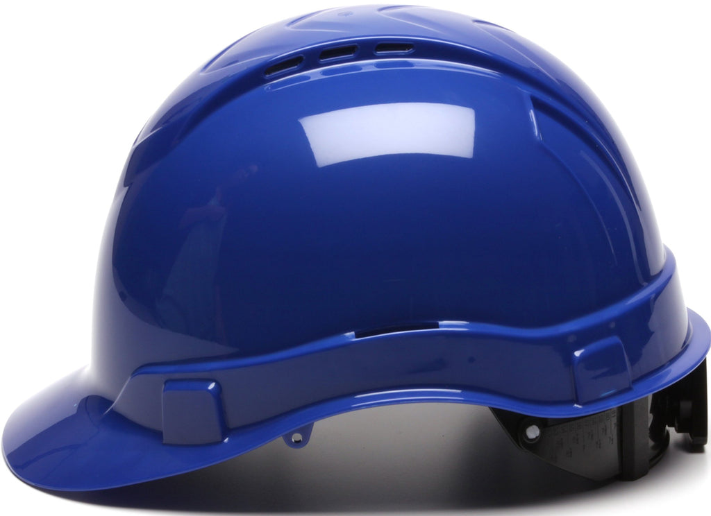 Pyramex Ridgeline Cap Style Hard Hat 4 Point Ratchet Vented