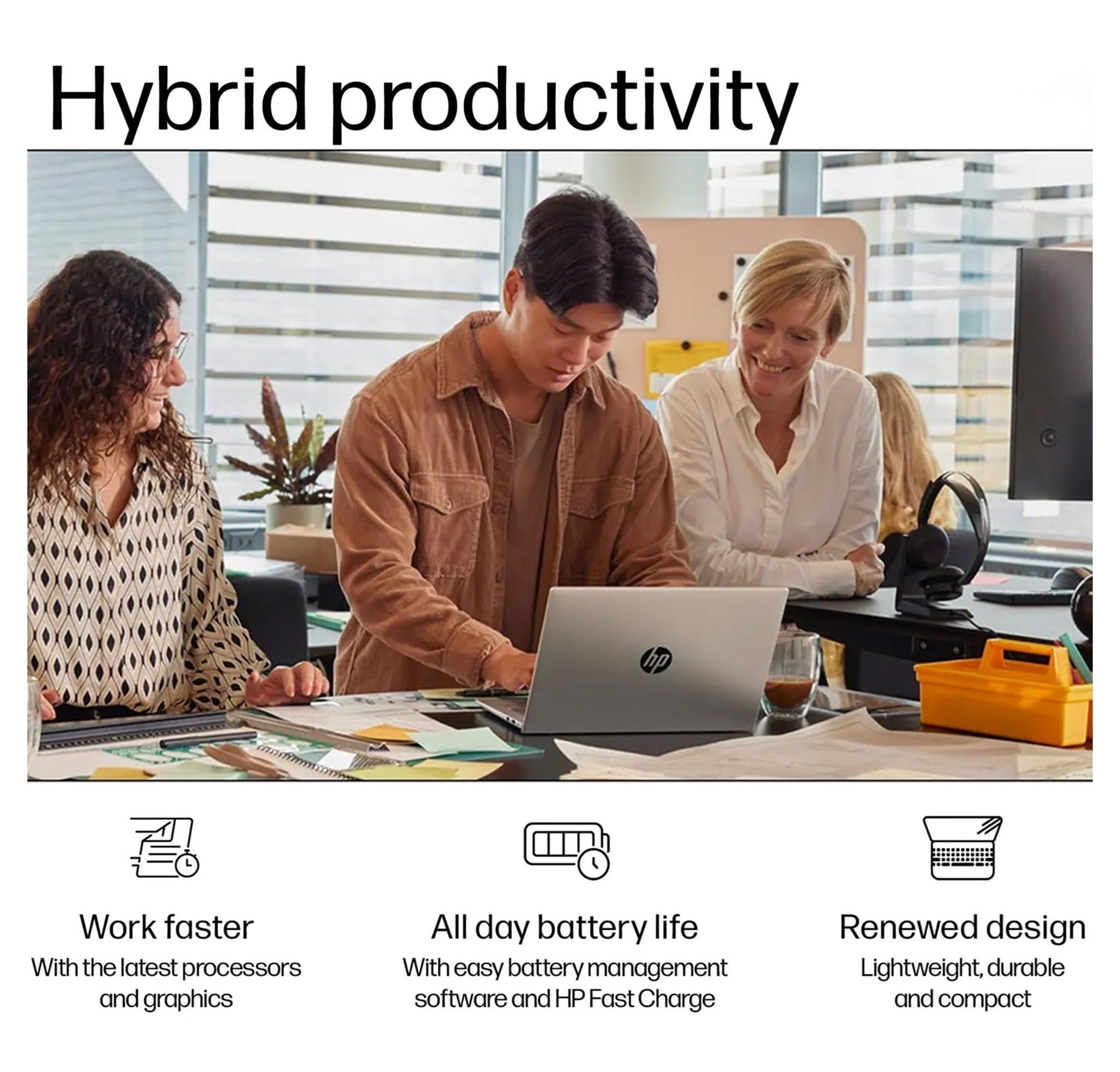 HP ProBook 460 G11 Business AI PC Laptop (16" FHD+ Anti-Glare, Intel 12-Core Ultra 7 155U, 16GB DDR5, 512GB SSD), HP Wolf Security, Backlit Numeric KB, Fingerprint, 1080p Webcam, Ethernet, Win 11 Pro