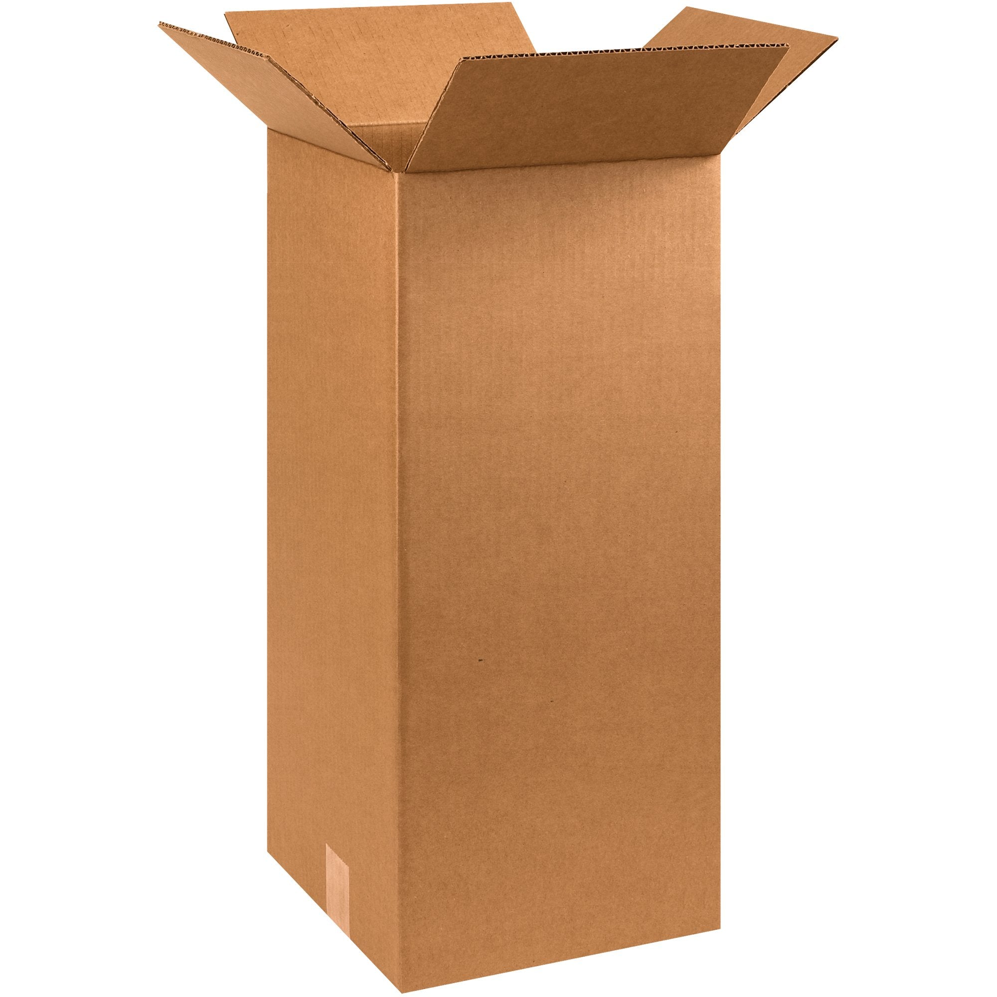 BOX USA 4x4x40 Tall Corrugated Boxes, Tall, 4L x 4W x 40H, Pack of 25 | Shipping, Packaging, Moving, Storage Box for Home or Business, Strong Wholesale Bulk Boxes