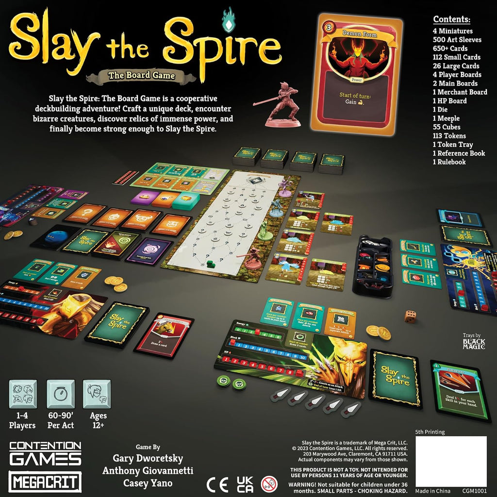 Slay The Spire: The Board Game - Cooperative Fantasy Board Game
