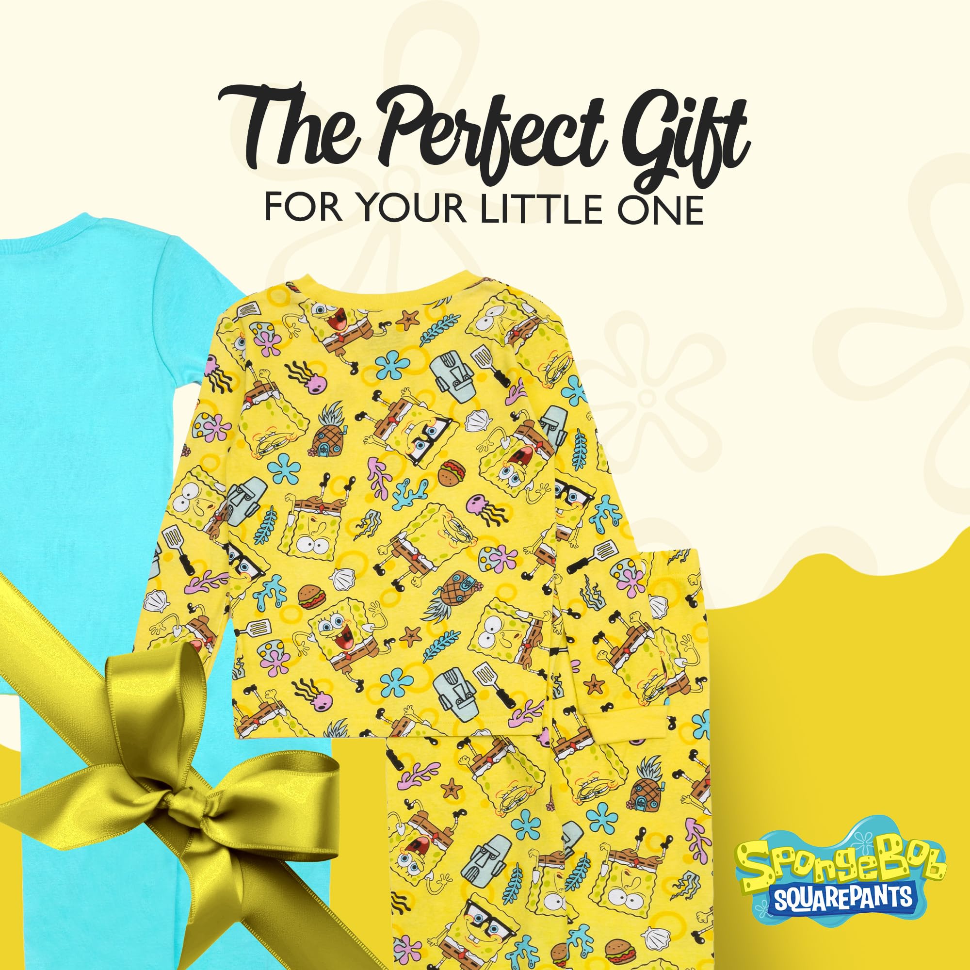 Nickelodeon Boys' 4-piece Snug-fit Cotton Short-Sleeve Matching Pajama Set, Soft & Cute for Kids