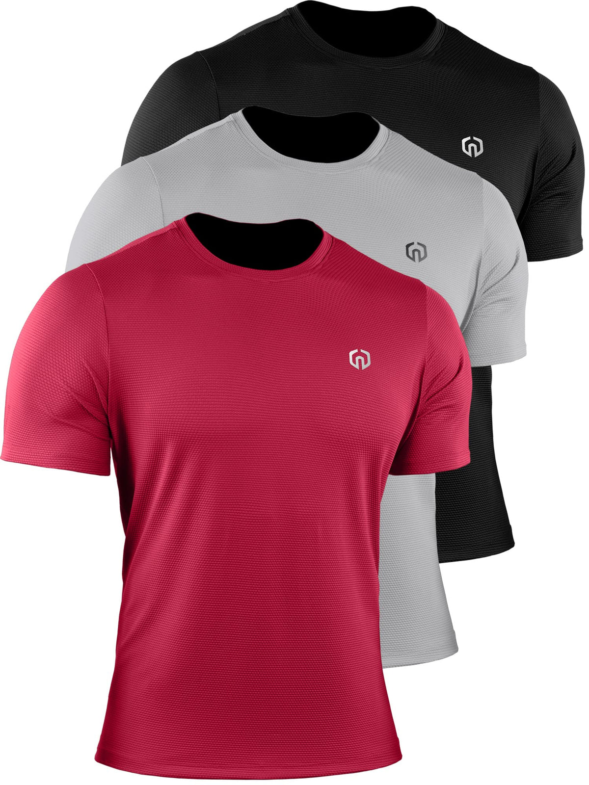 NELEUS Men's Dry Fit Athletic Running Shirt