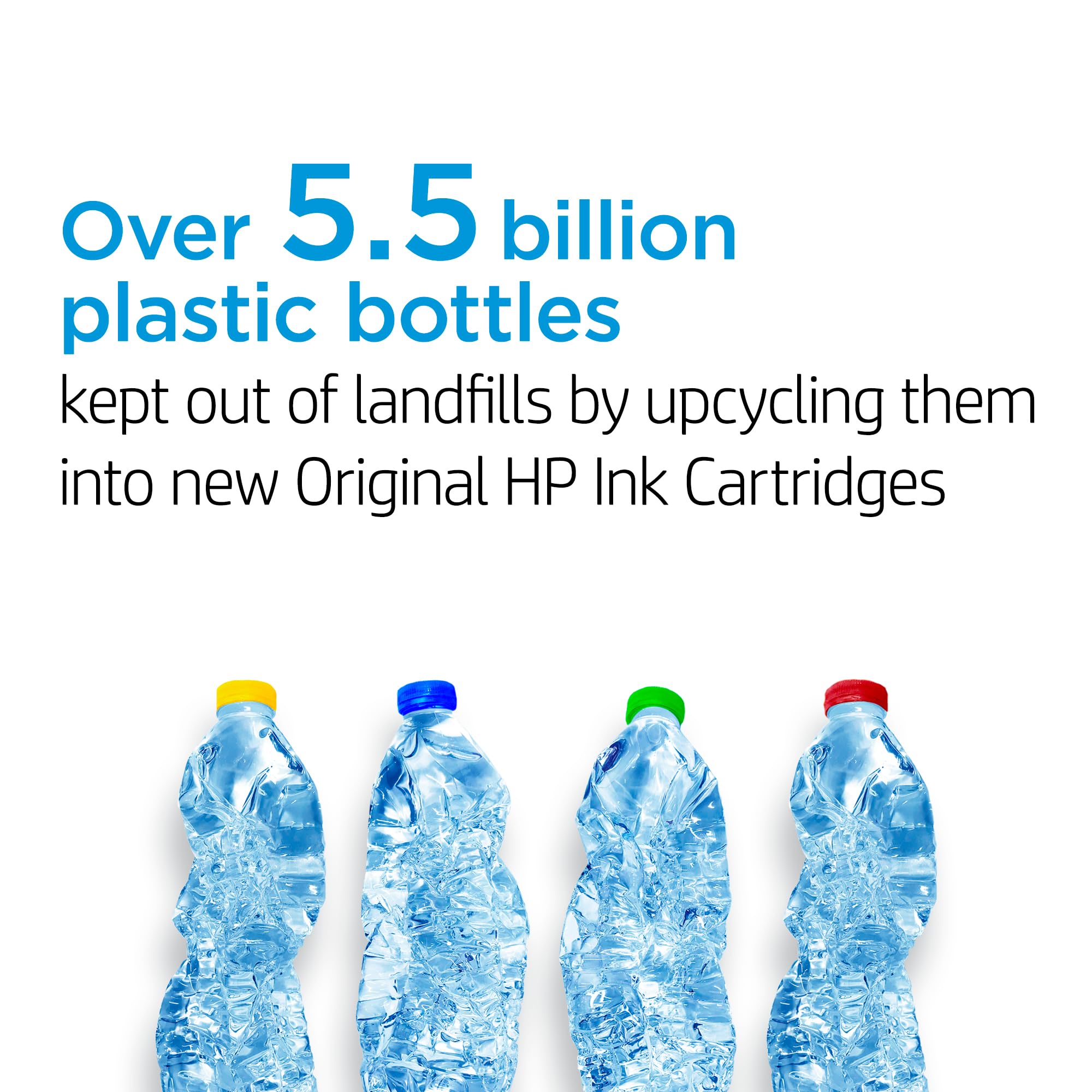 HP 65XL Tri-Color High-Yield Ink Cartridge | Works with AMP 100, DeskJet 2600, 3700; Envy 5000 | Eligible for Instant Ink | N9K03AN