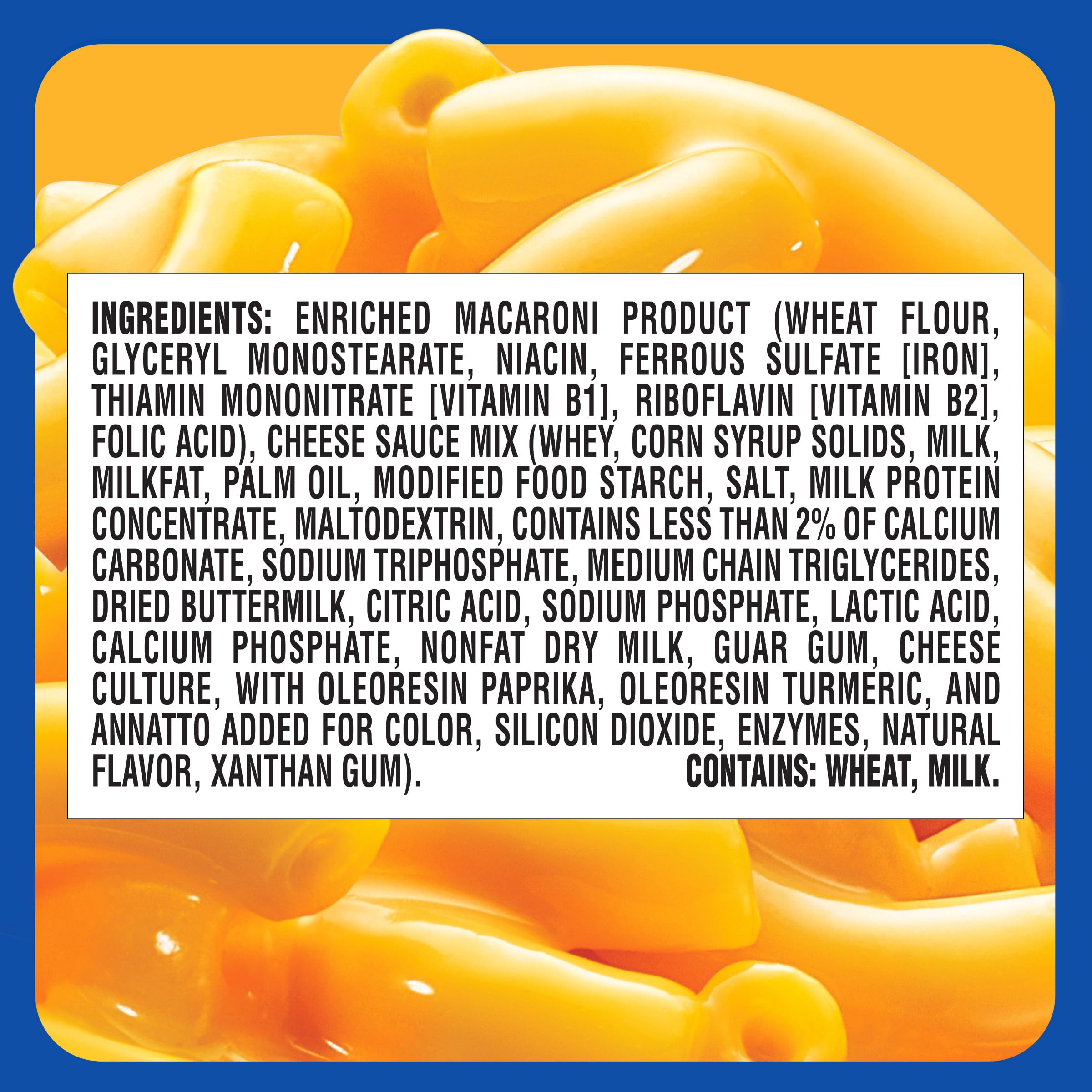 Kraft Easy Mac and Cheese, 6 Packets, for Easy Dinner or Dinner Sides, Original Flavor, No Artificial Flavors, Preservatives or Dyes, 12.9 oz