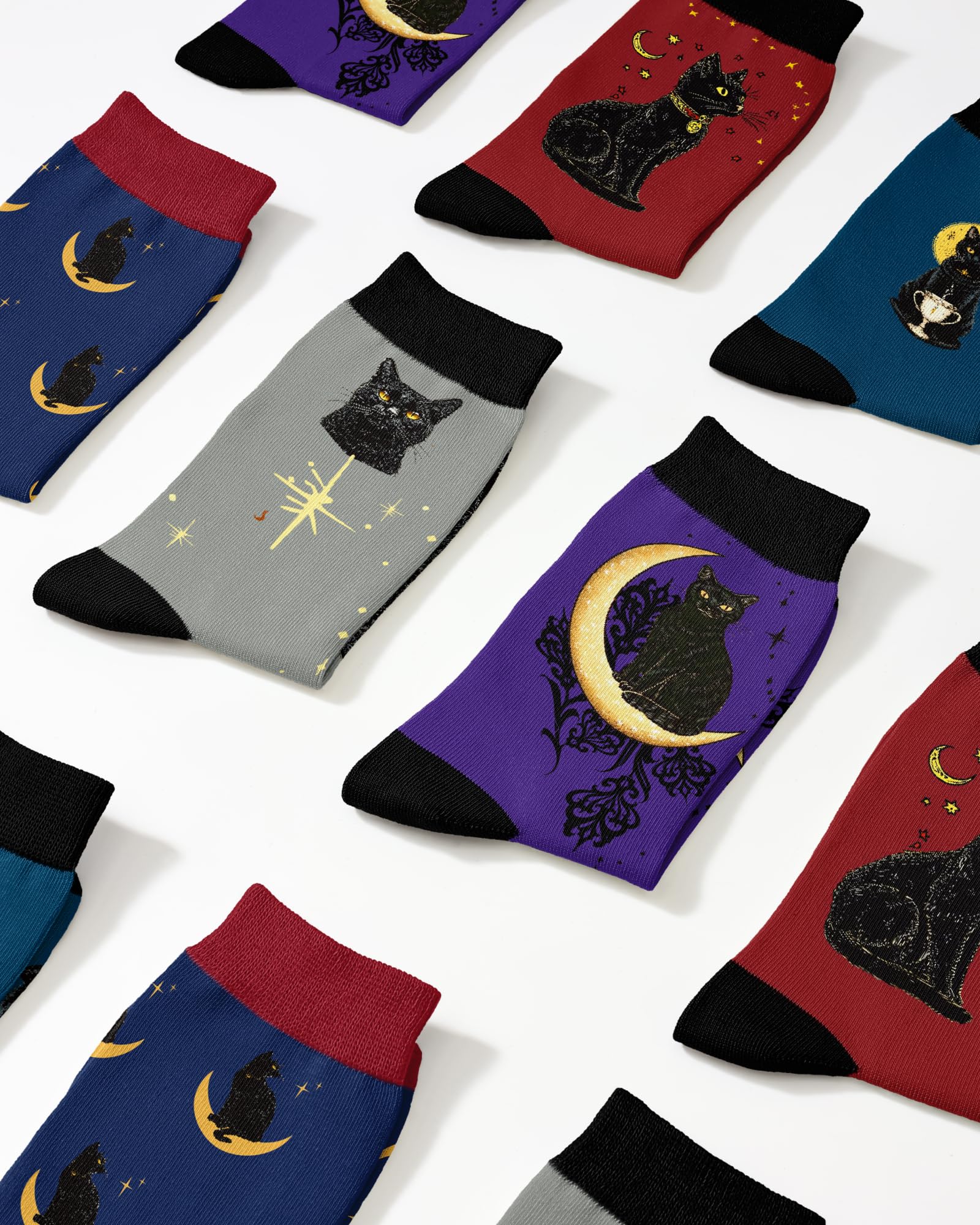 Jeasona Women's Cute Socks Funny Christmas Birthday Gifts for Women Mom Teenage Girls