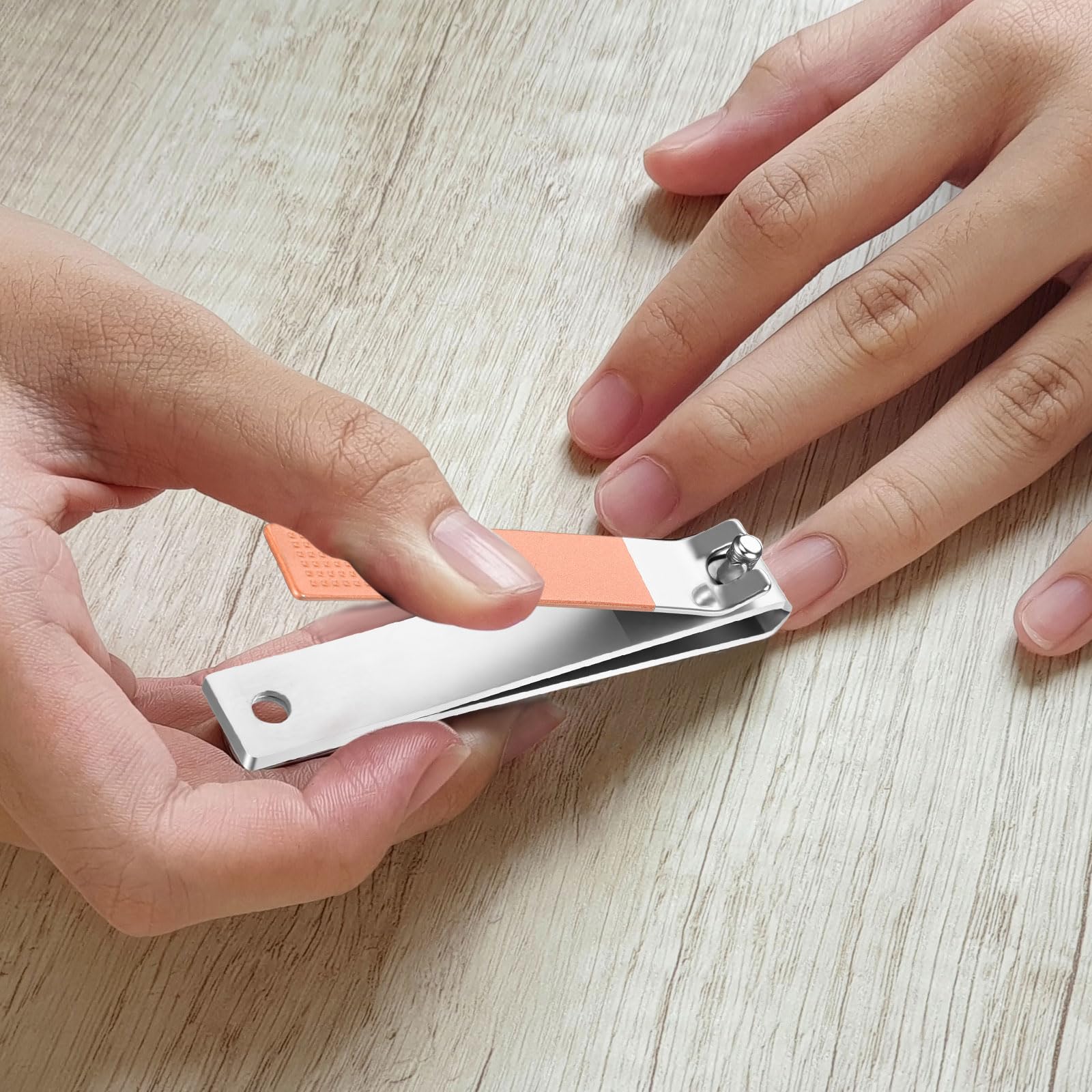 Mudder 6 Pcs Black Large Toenails Clippers Big Nail Clippers Straight Edge Toenails Cutters Stainless Steel Nails Trimmer Cutters for Men Women Thick Nails, Straight Sharp Blade and Anti-Slip Handle