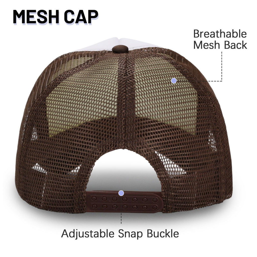 Ultrafun 10 Pack Trucker Hat Mesh Sublimation Blank Hats Adjustable Baseball Caps Hats for Men Women