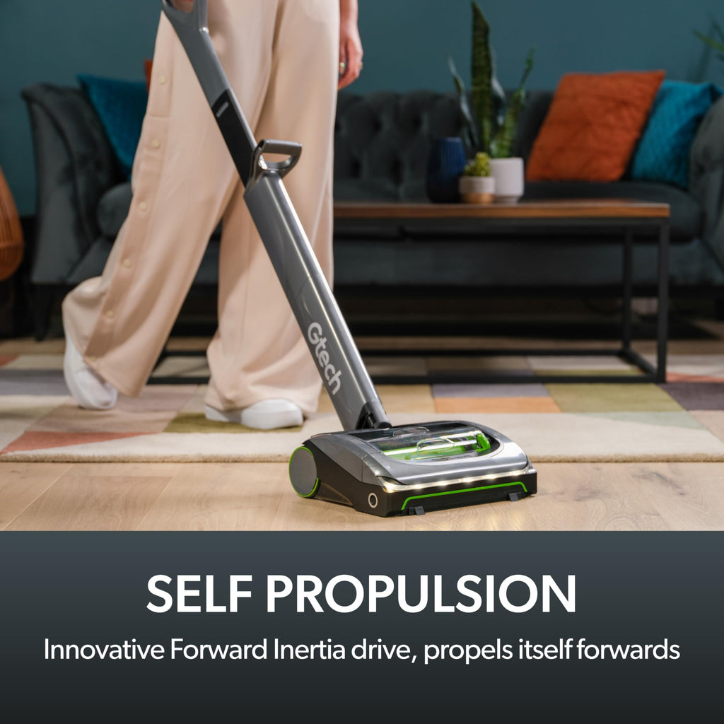Gtech System Platinum Bundle Vacuum Cleaner Bundle - Includes the AirRam Platinum Upright and the Multi Platinum Handheld - Rechargeable 22V Lithium Ion Battery - Anti-Hair Wrap