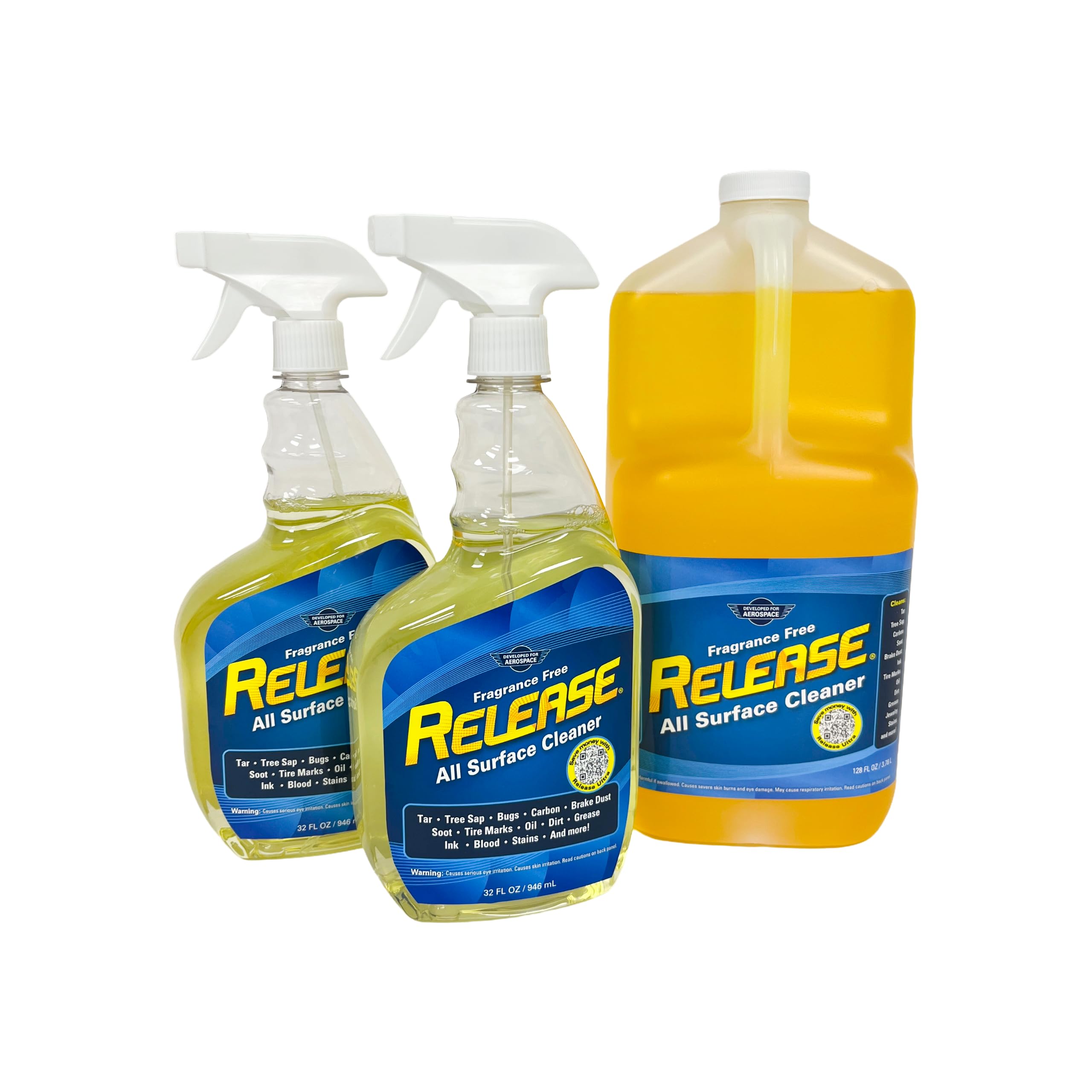 Release Ultra Concentrate All Surface Cleaner & Degreaser, Fragrance Free, No Rinse, Ultra Concentrated, 32 Fl Oz, makes 20 32 oz bottles | Fragrance Free, No Rinse, Ultra Concentrated, Makes 20 32 oz Bottles