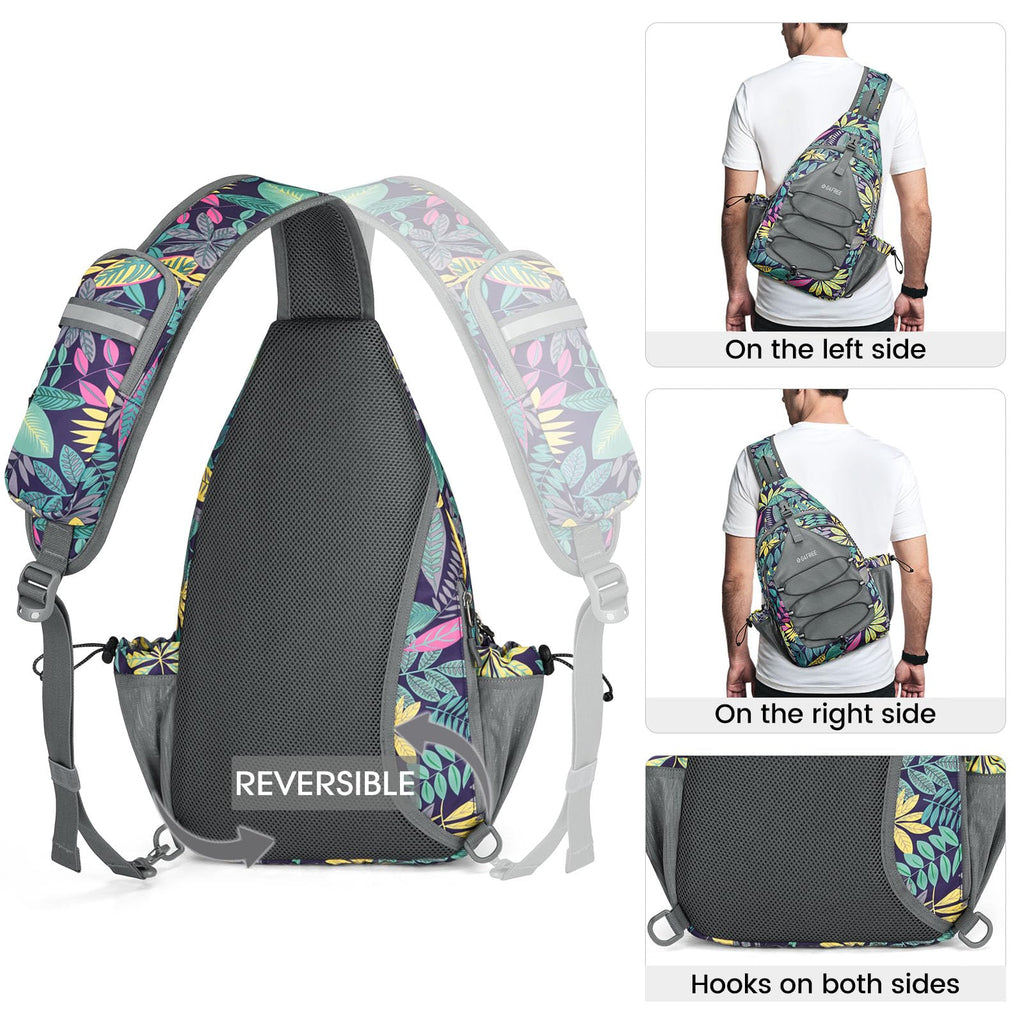 G4Free Pickleball Bag, Crossbody Sling Bag for Men Women, Pickleball Backpack, Pickle Ball Paddle Bag Gifts for Sports