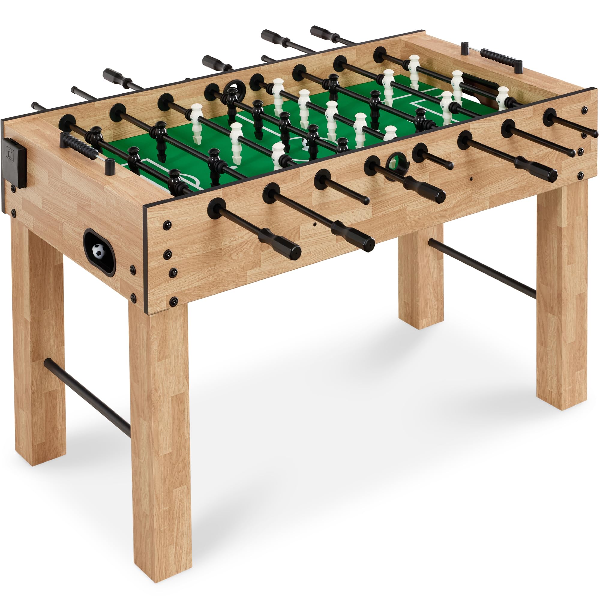 Best Choice Products Full Size 54 Inch Regulation Foosball Table for Home, Game Room - Includes 2 Balls, 2 Cup Holders
