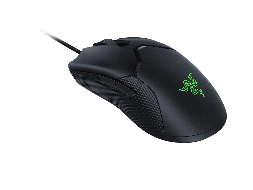 Razer Viper 8K Hz - Ambidextrous E-Sport Gaming Mouse with 8,000 Hz HyperPolling Technology (Optical Focus + Sensor with 20K DPI, Optical Mouse switches, 71g Light) - Black