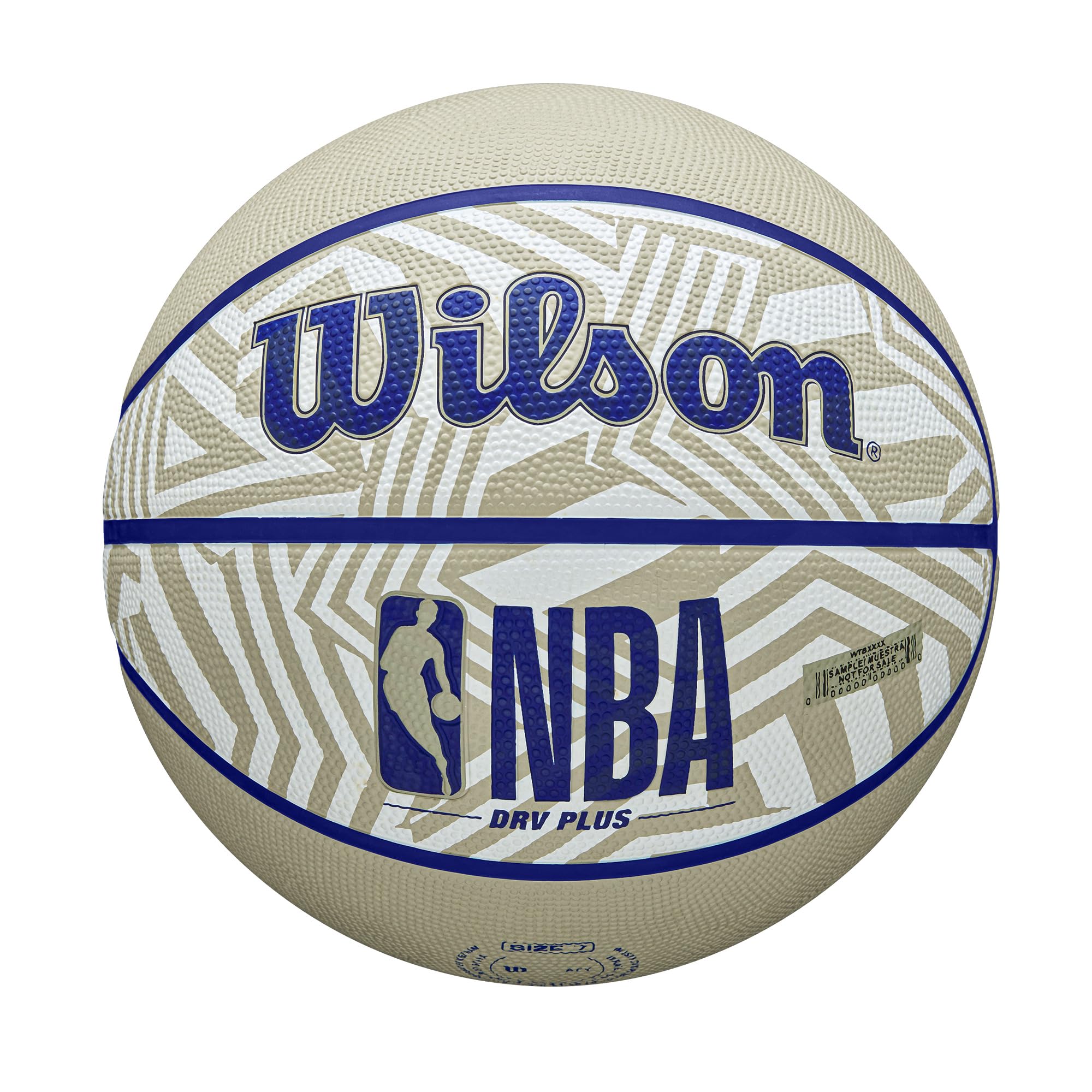 WILSON NBA DRV Outdoor Basketball - Indigo/Beige, Size 5-27.5"