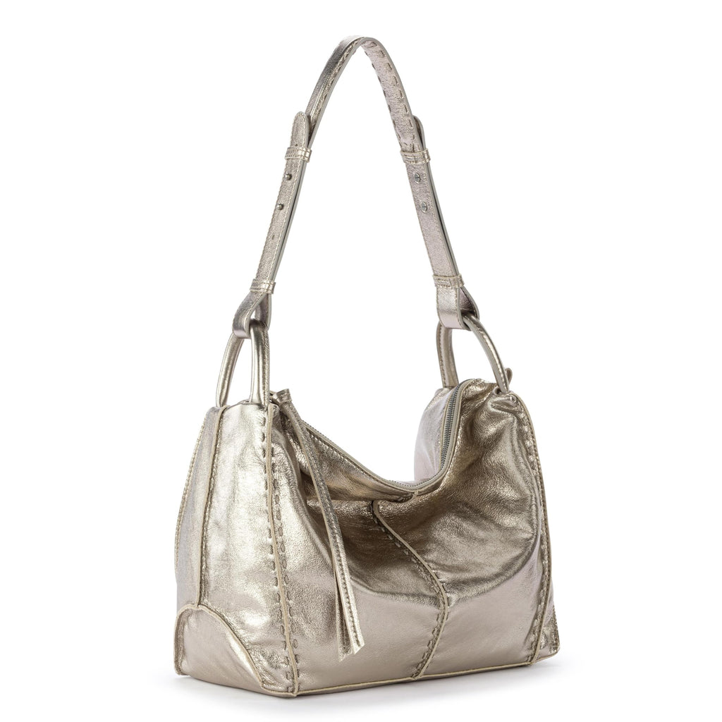 The Sak Los Feliz Hobo Purse - Premium Large Leather Women's Handbag for Everyday & Travel - Durable Purse With Zipper Pocket
