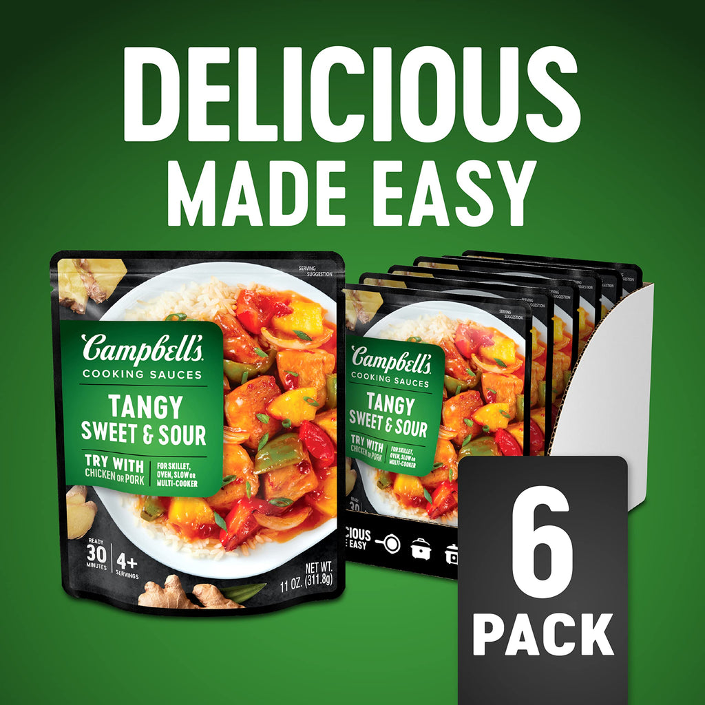Campbell's Cooking Sauces, Hearty Beef Stew, 12 Oz Pouch