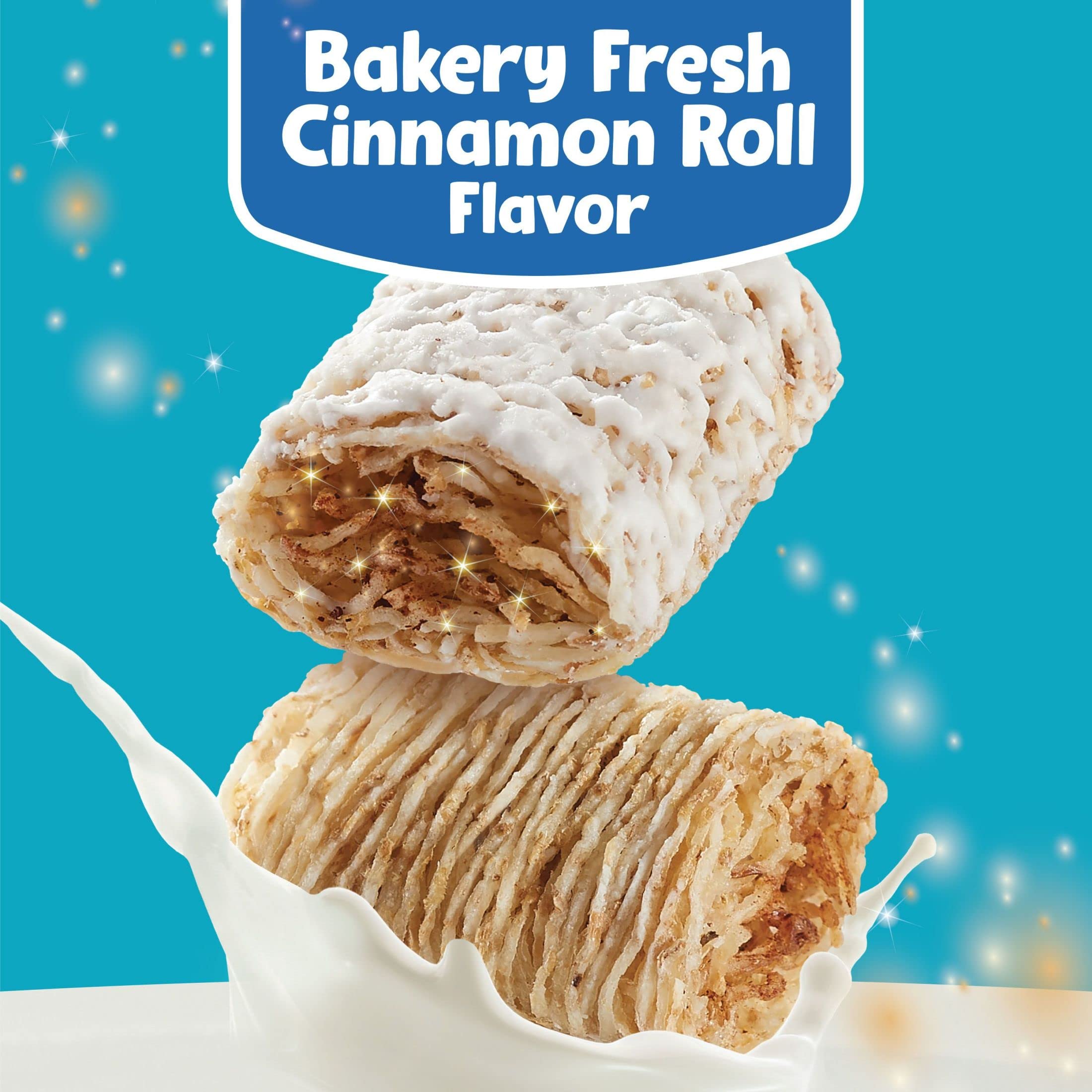 Kellogg's Frosted Mini-Wheats Cold Breakfast Cereal, High-Fiber, Whole Grain, Family Size, Original, 24oz Box (1 Box)