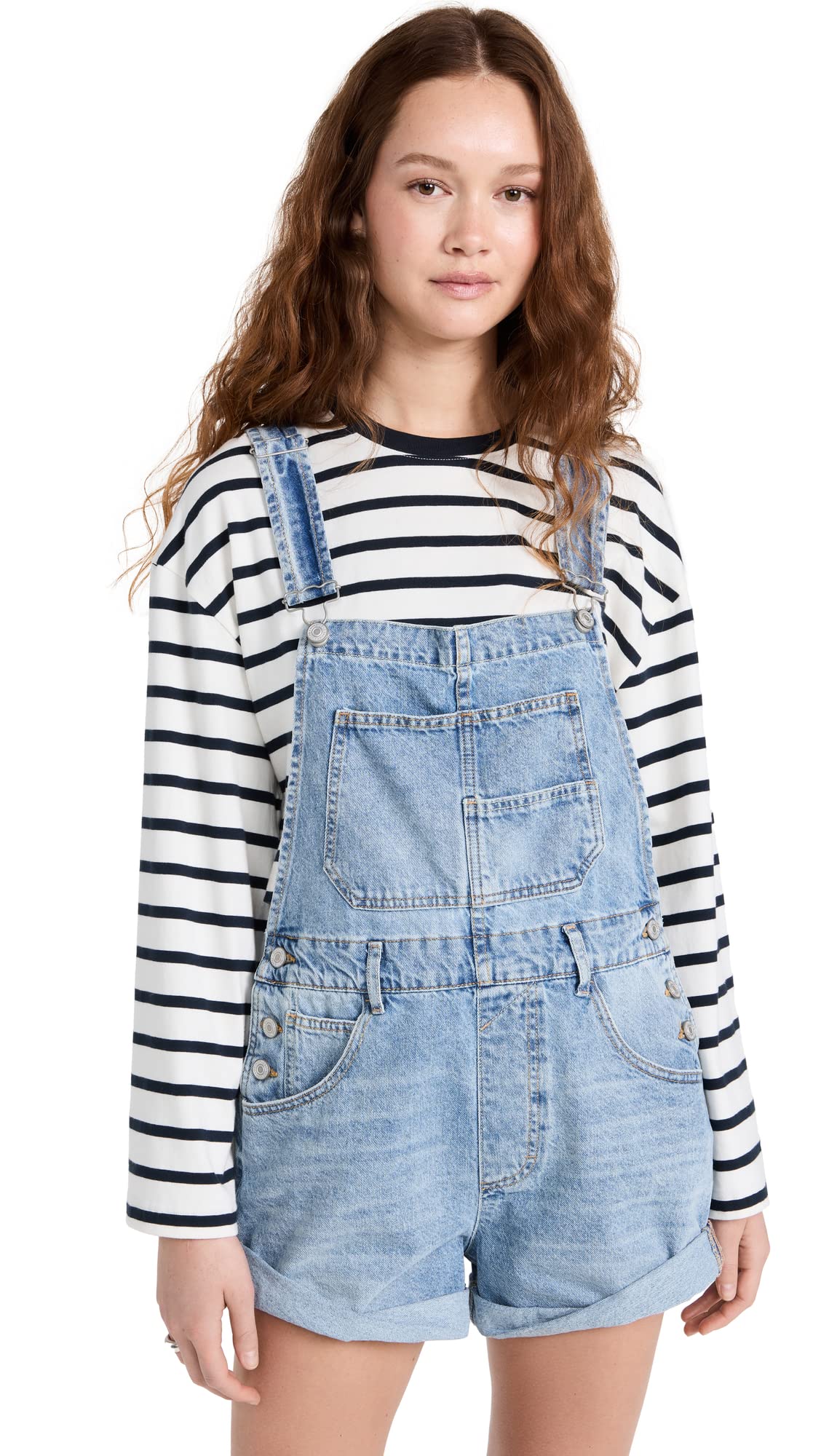 Free People Women's Ziggy Shortalls