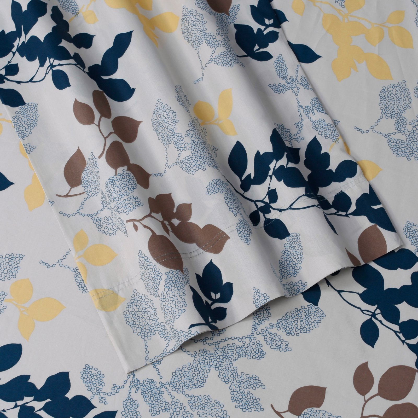 Tribeca Living 1000 Thread Count Egyptian Cotton Sheets King Size - Silky Smooth Sateen Weave for Luxurious Sleep - 22 Inch Deep Pocket 4-Piece Set in Classic Blue