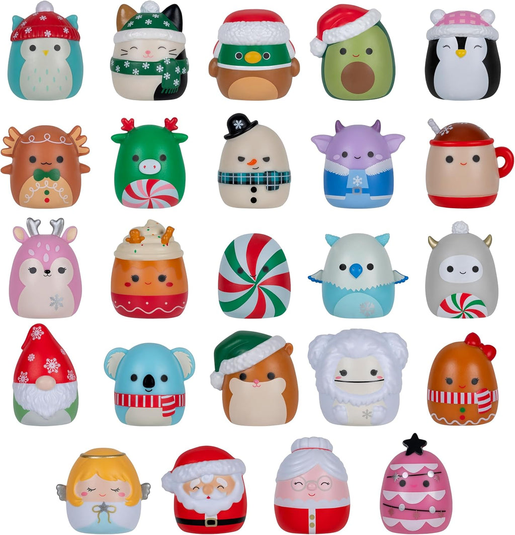 Squish-a-longs Holiday Countdown Calendar – Includes 24 Mini-Squish (Wave 3)