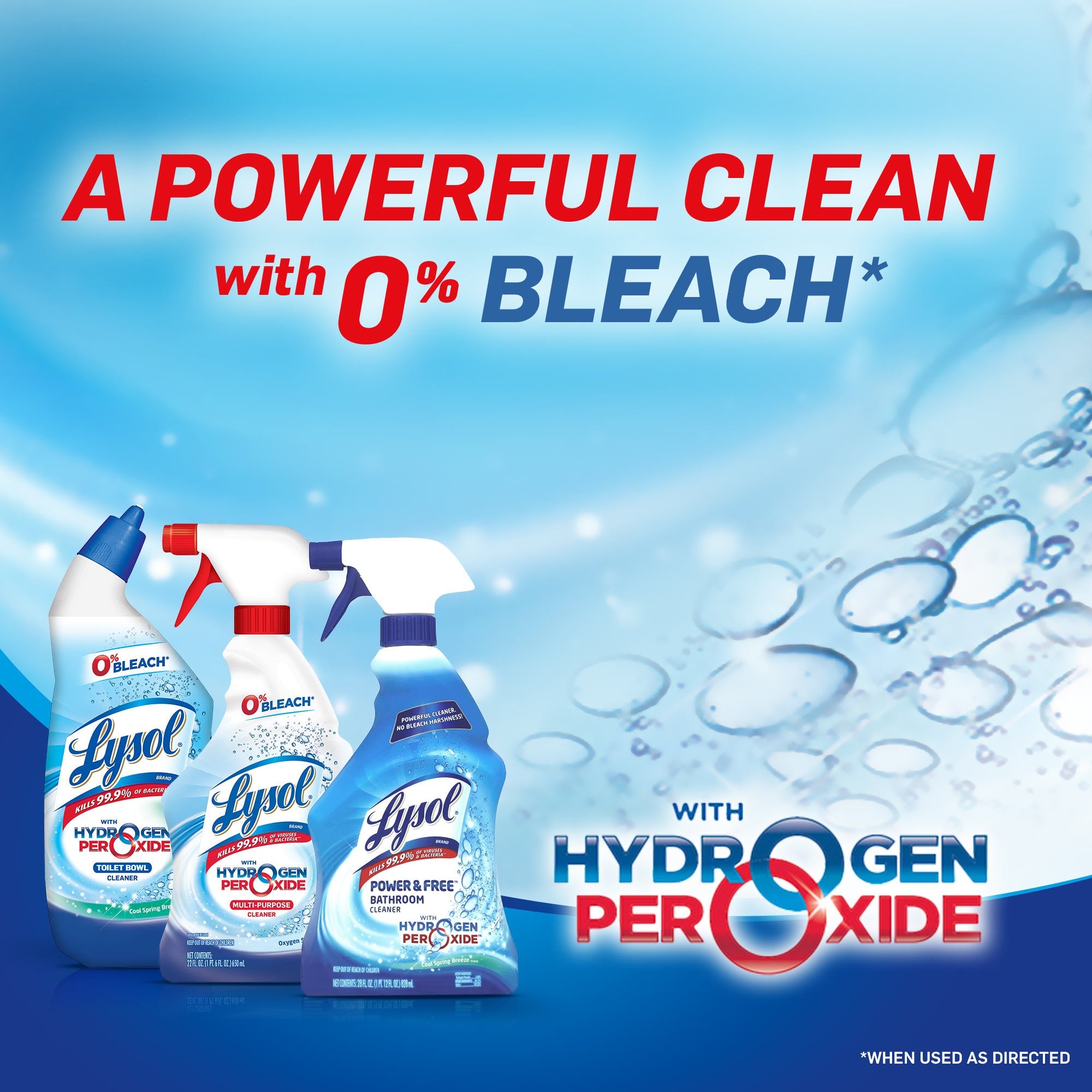 Lysol Toilet Bowl Cleaner Gel, for Cleaning and Disinfecting, Bleach Free, Ocean Fresh Scent, 24oz