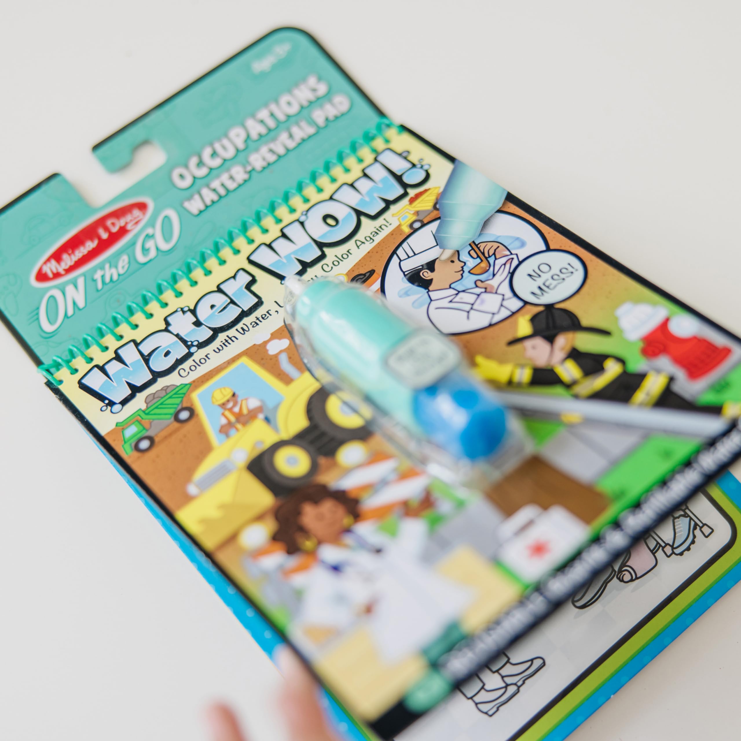 Melissa & Doug On The Go Water Wow! Reusable Water-Reveal Activity Pad – Adventure