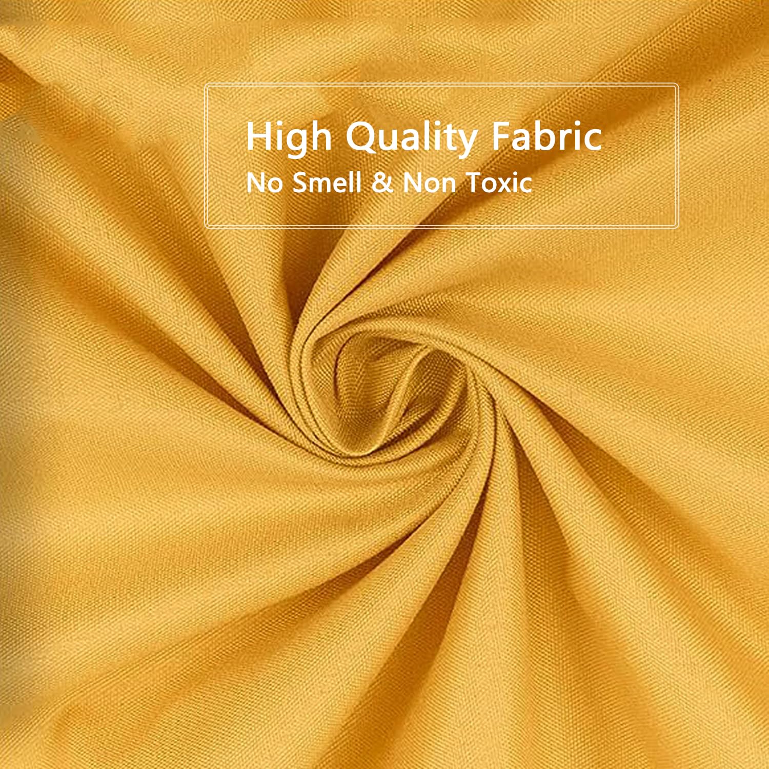 LLSCL Fabric Shower Curtain Liner with Magnets, Waterproof Hotel Quality, 72 x 72 Machine Washable