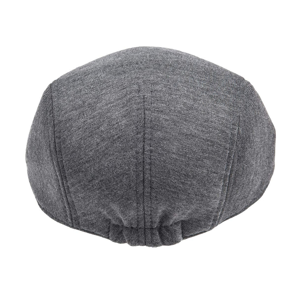 FEINION Men Cotton Newsboy Cap Soft Fit Cabbie Hat