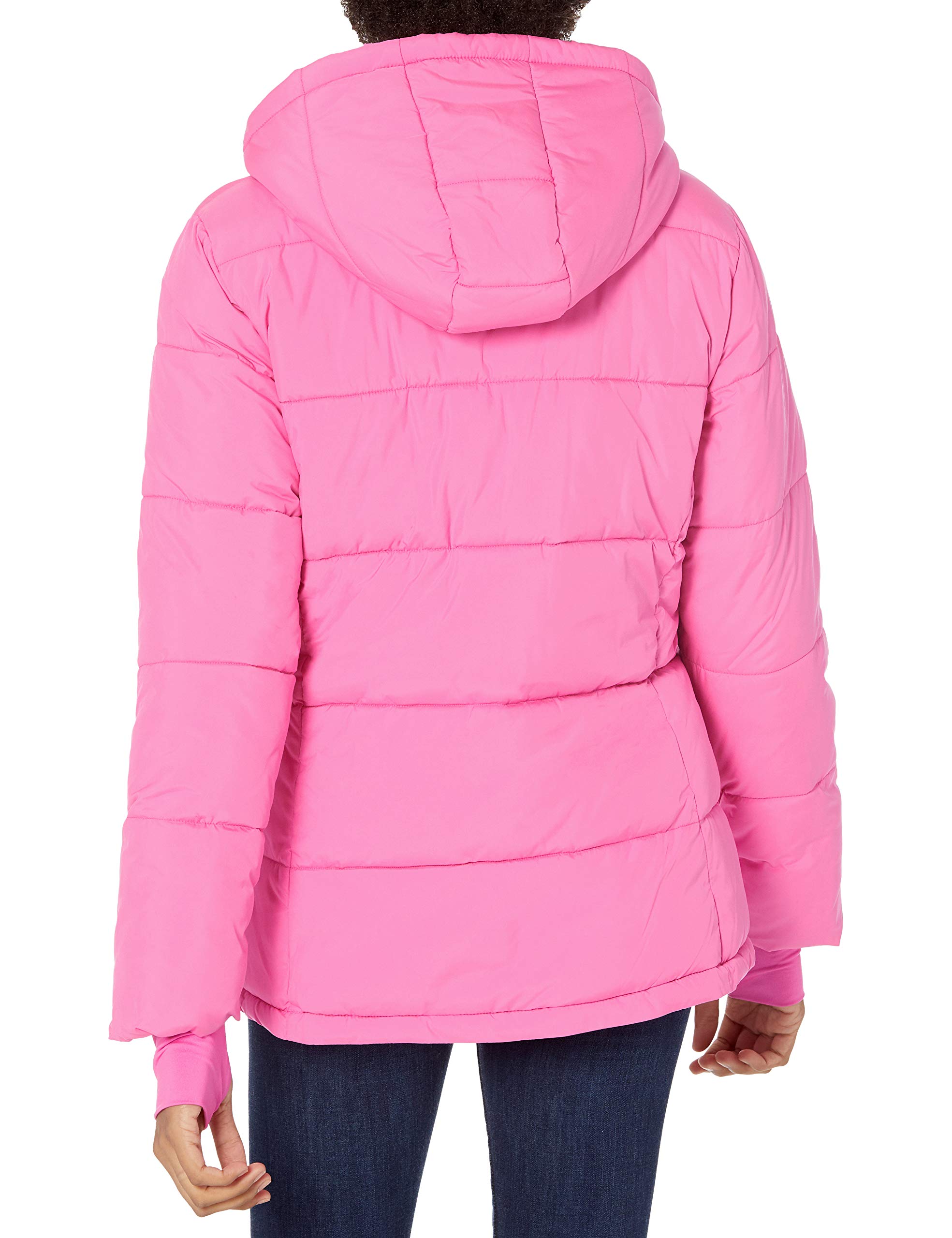 Amazon Essentials Women's Heavyweight Quilted Long-Sleeve Hooded Puffer Coat (Available in Plus Size)