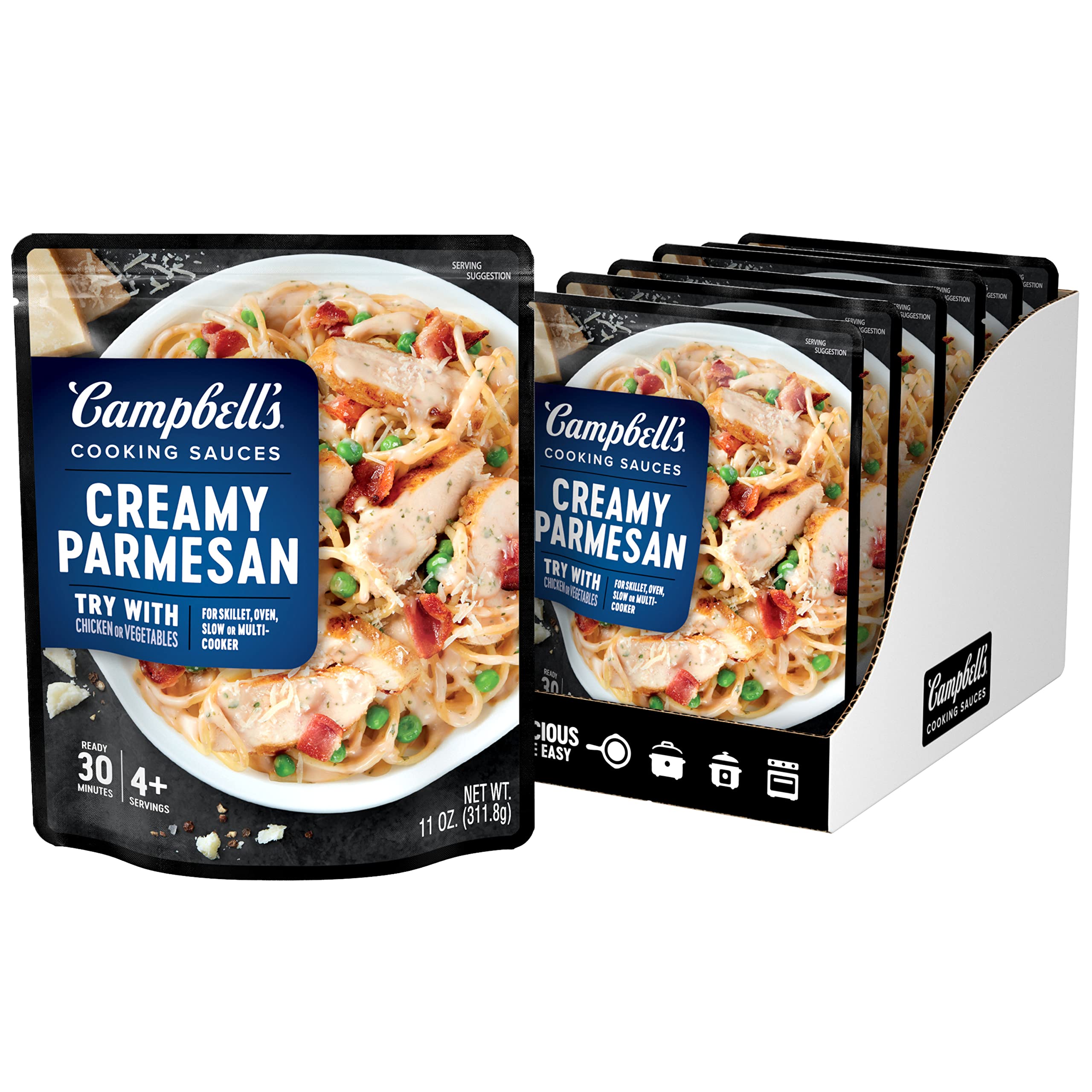 Campbell's Cooking Sauces, Hearty Beef Stew, 12 Oz Pouch