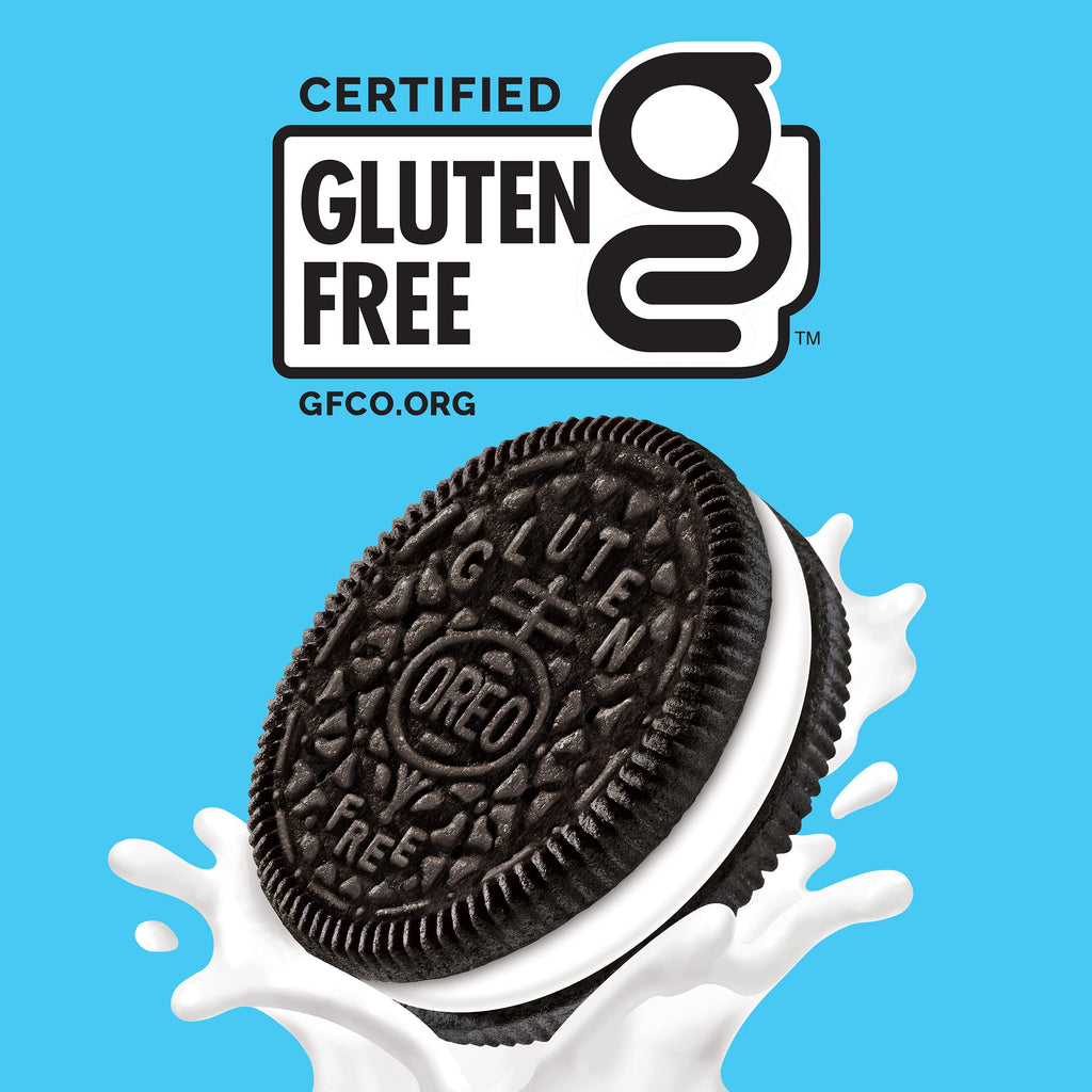 OREO Double Stuf Golden Sandwich Cookies, Family Size, 20 oz