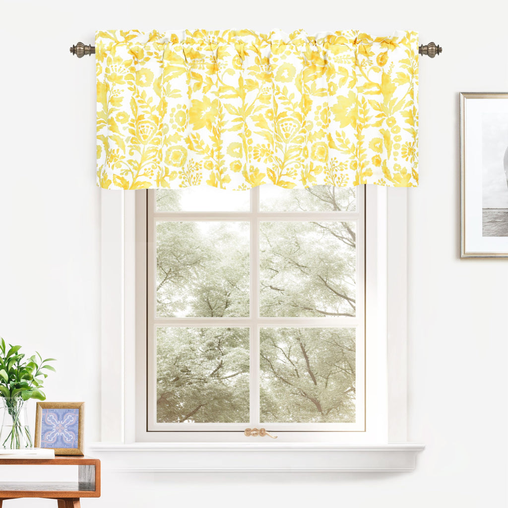 DriftAway Julia Lined Valance Double Layer Thermal Insulated Room Darkening Blackout Valances 3 Inch Rod Pocket Window Valance for Bathroom Living Room 52 Inch by 18 Inch Blush