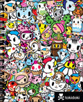tokidoki Sketchbook with Spiral Hardcover Blank Sketch Book, 9 x 11-Inches