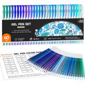 Shuttle Art Pastel Gel Pens, 24 Pastel Milky Colors Gel Pen for Black Paper, Adults Coloring Books Drawing Doodling Crafts Scrapbooking Journaling