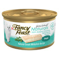 Purina Fancy Feast Wet Cat Food Pate Gourmet Naturals Ocean Whitefish Recipe - (Pack of 12) 3 oz. Cans