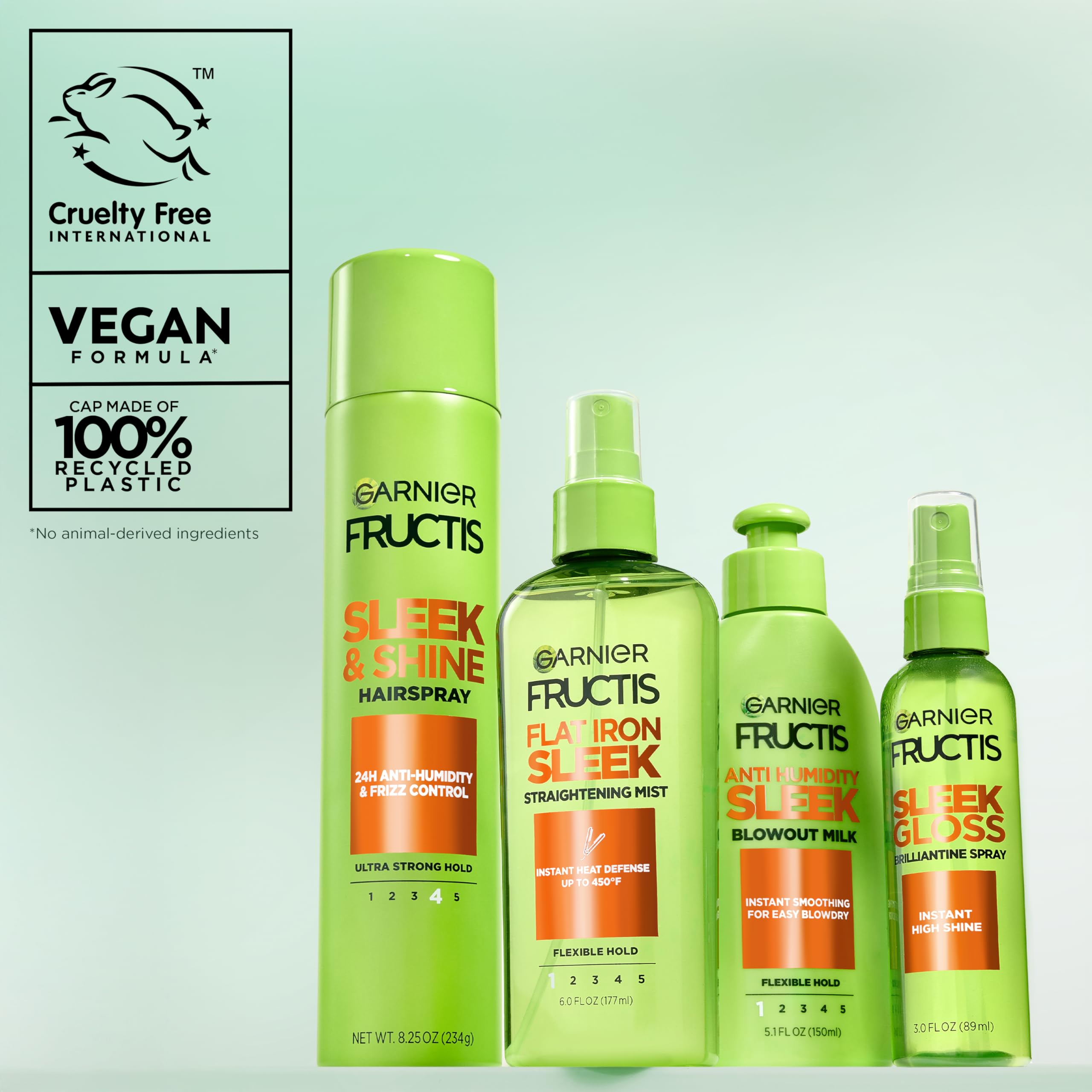 Garnier Fructis Style Brilliantine Shine Glossing Spray 3 Oz (Pack of 3)