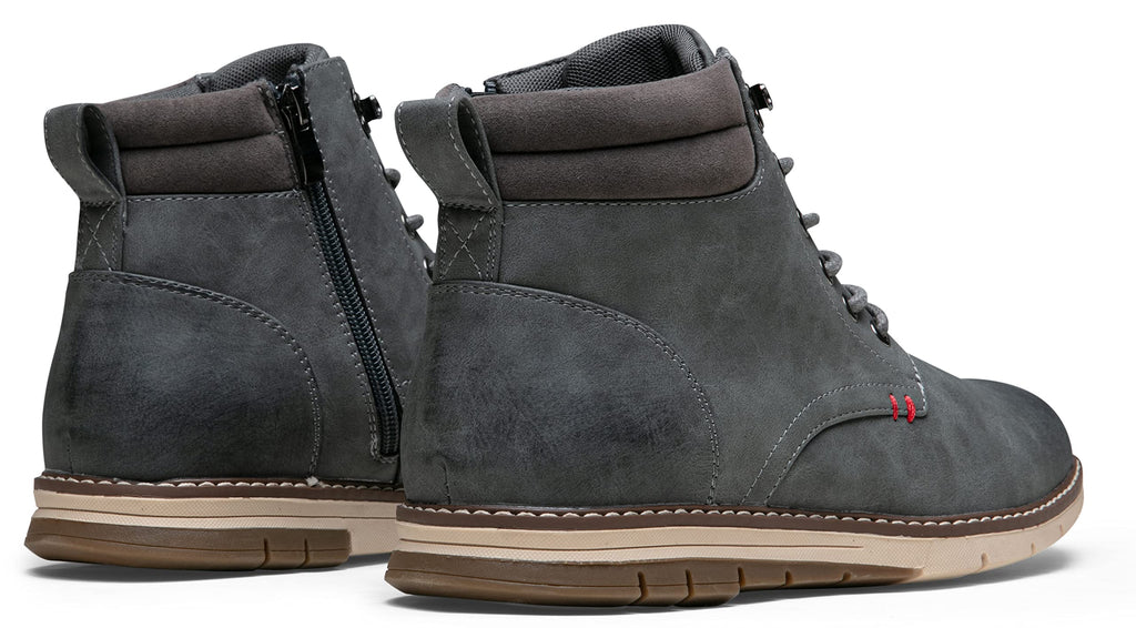 Vostey Boots for Men Casual Dress Shoes Fashion Waterproof Men's Motorcycle Boots