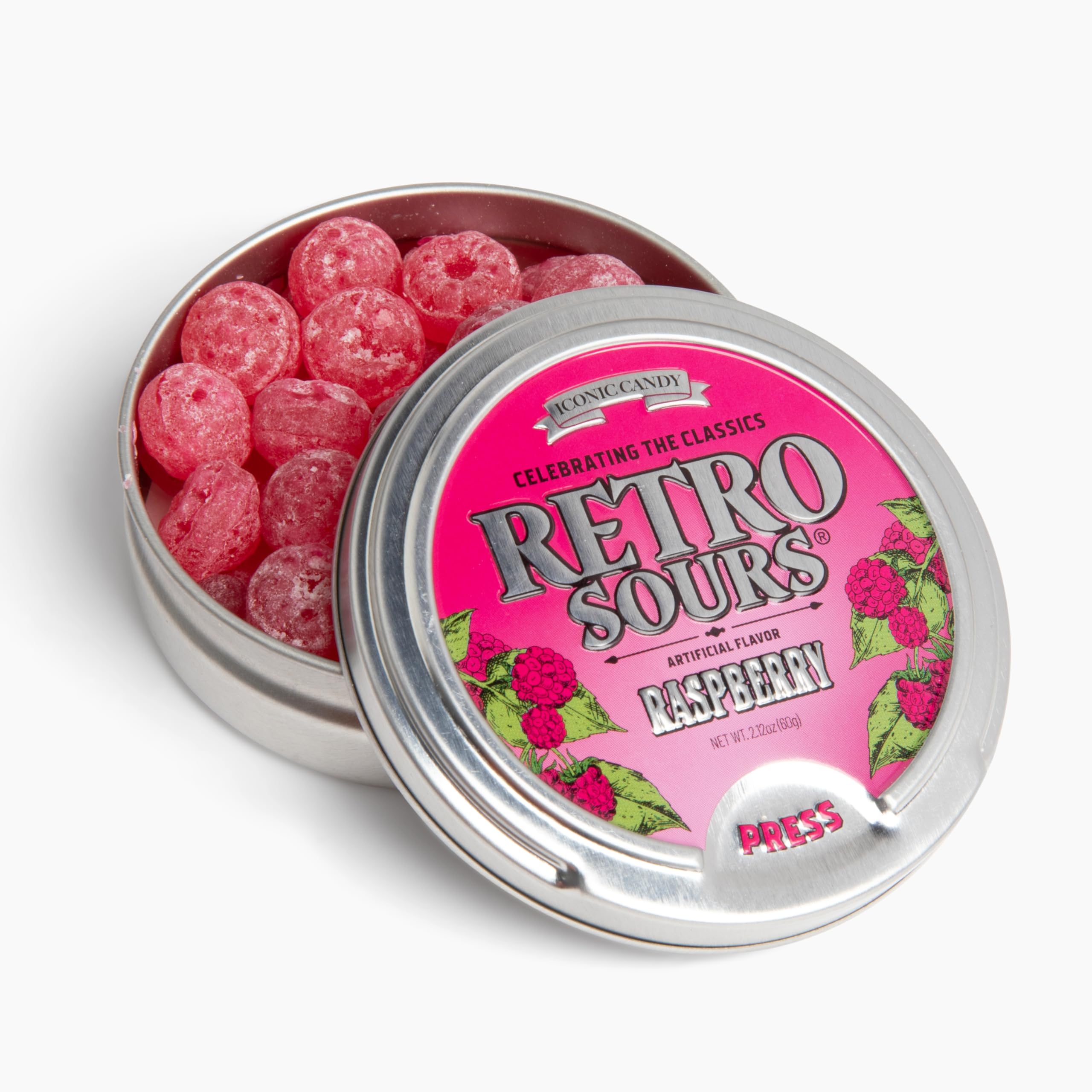 Retro Sours | Hard Tangy Candy | Brought To You By Iconic Candy (1, Red Apple)
