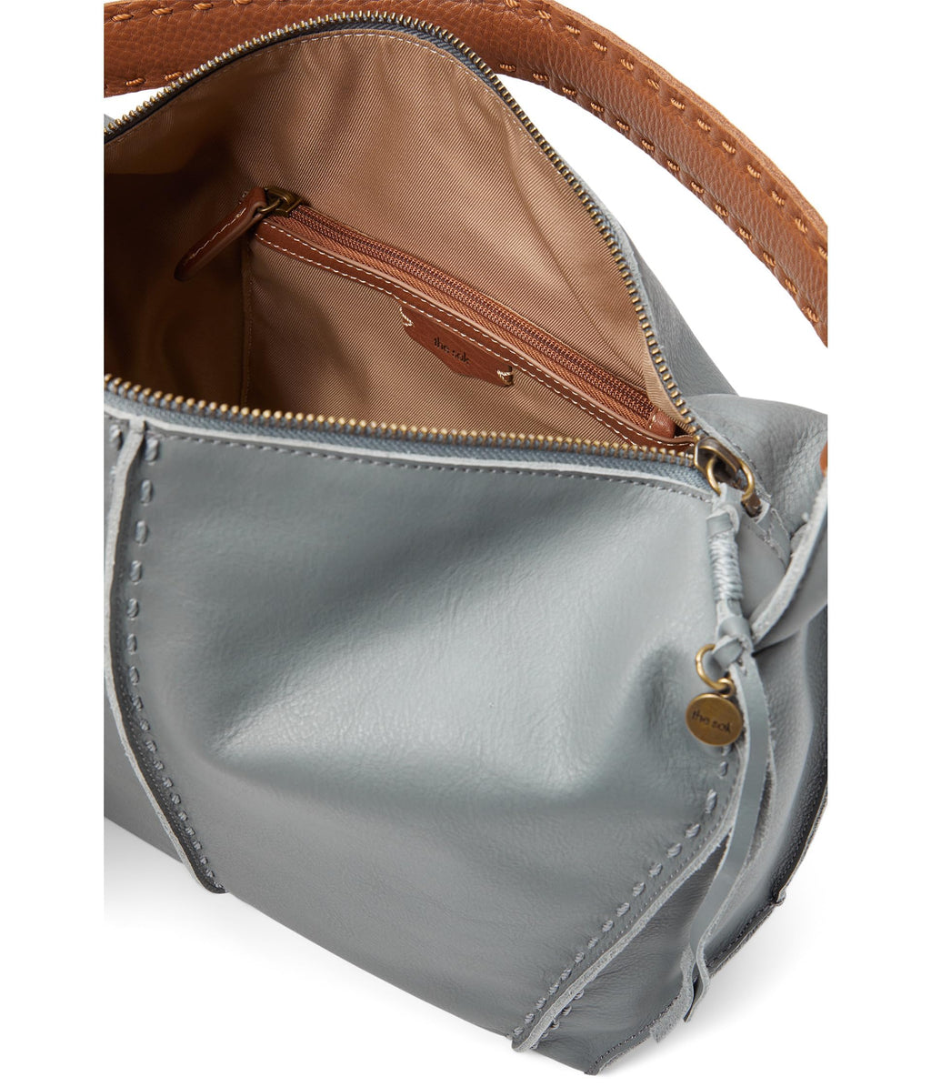 The Sak Los Feliz Hobo Purse - Premium Large Leather Women's Handbag for Everyday & Travel - Durable Purse With Zipper Pocket