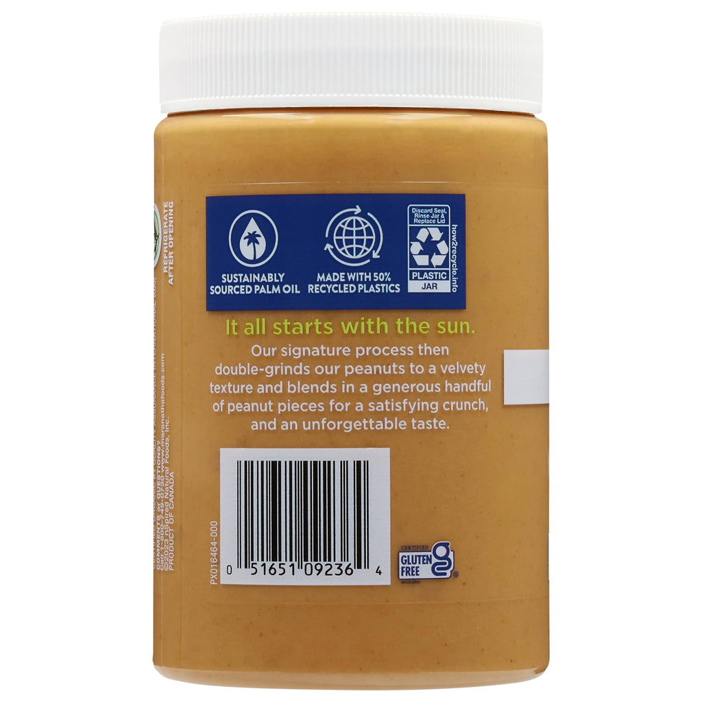 MaraNatha Organic Creamy Peanut Butter Spread, No Stir, 16 Ounce Jar