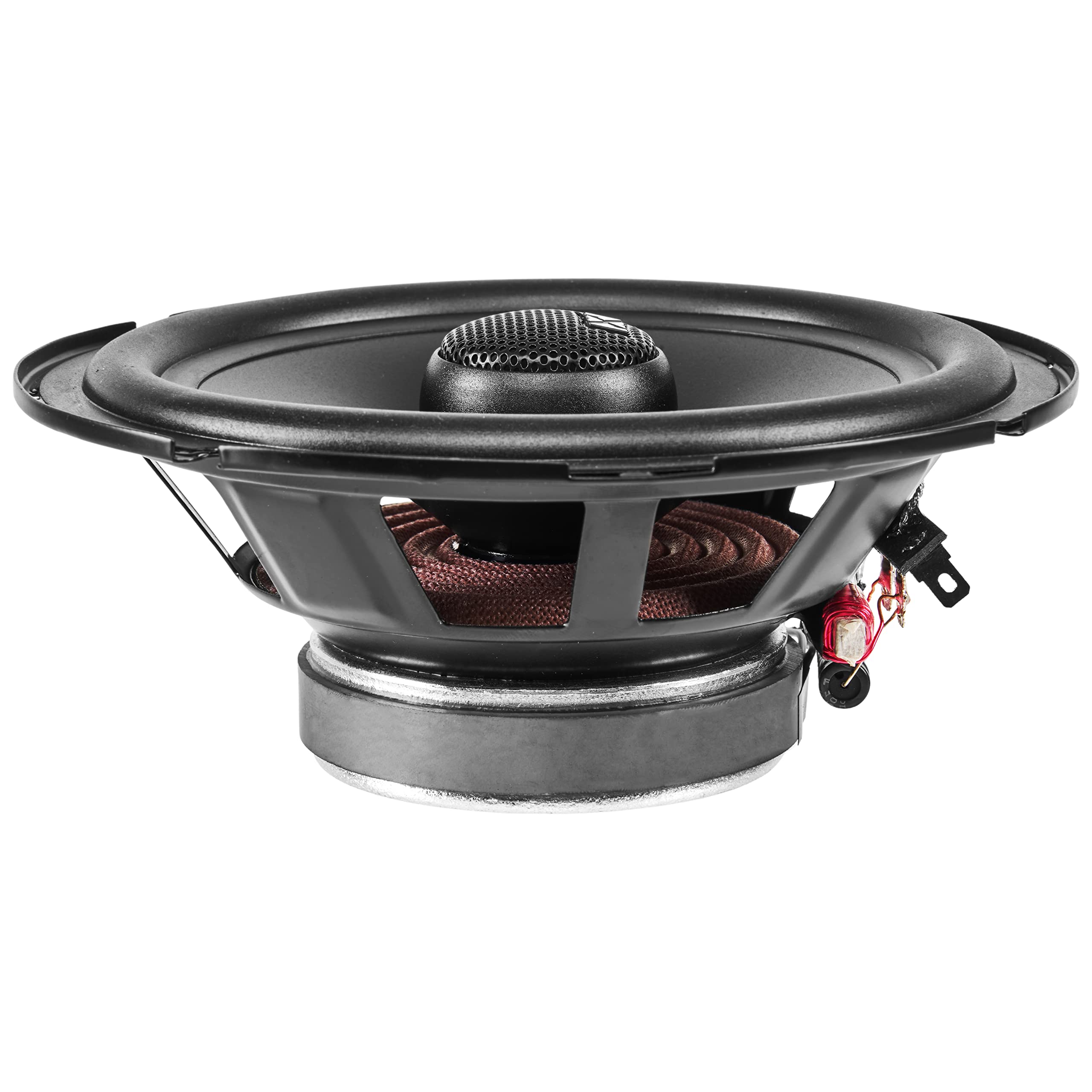 NVX NSP35 3.5" Car Speakers, 200W Max, 70W RMS, 2-Way Coaxial w/Silk Dome Tweeters & Built-in X-Overs, Easy to Install in Cars/Trucks/Doors (Pair)